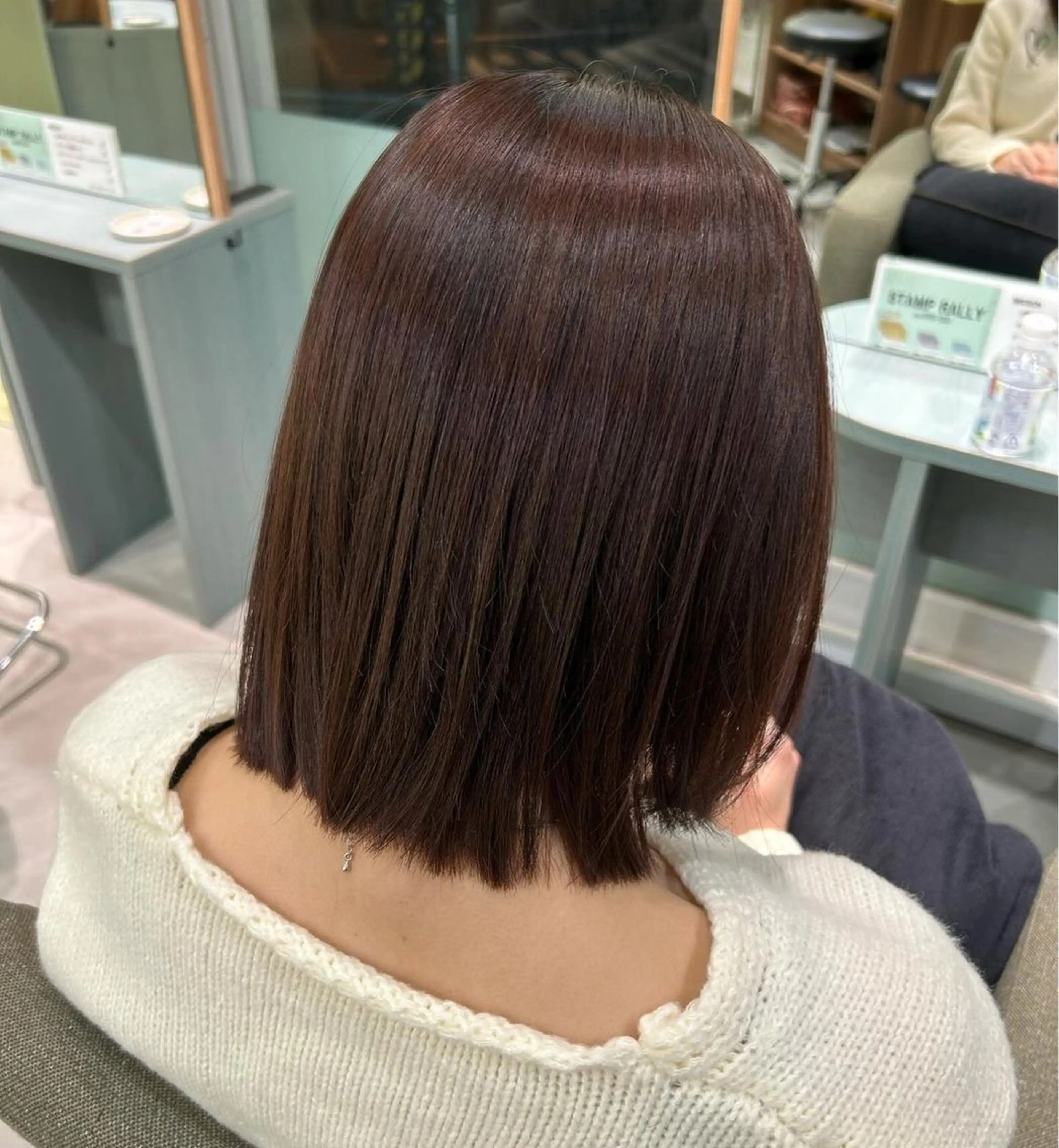 パーマ 髪質改善 ストレートパーマ 一條 乃亜のヘアスタイル