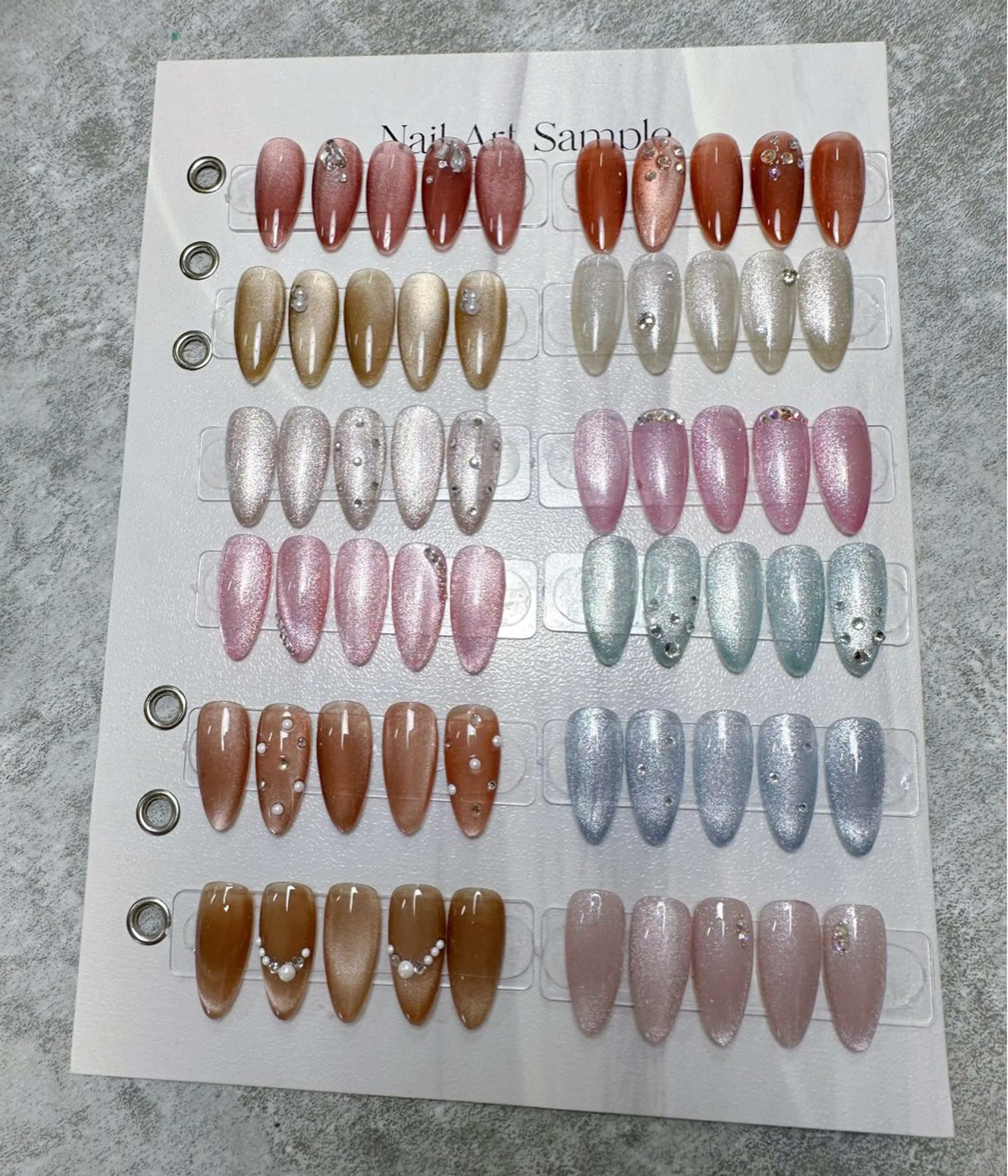 ネイル Snow ユユのネイルデザイン