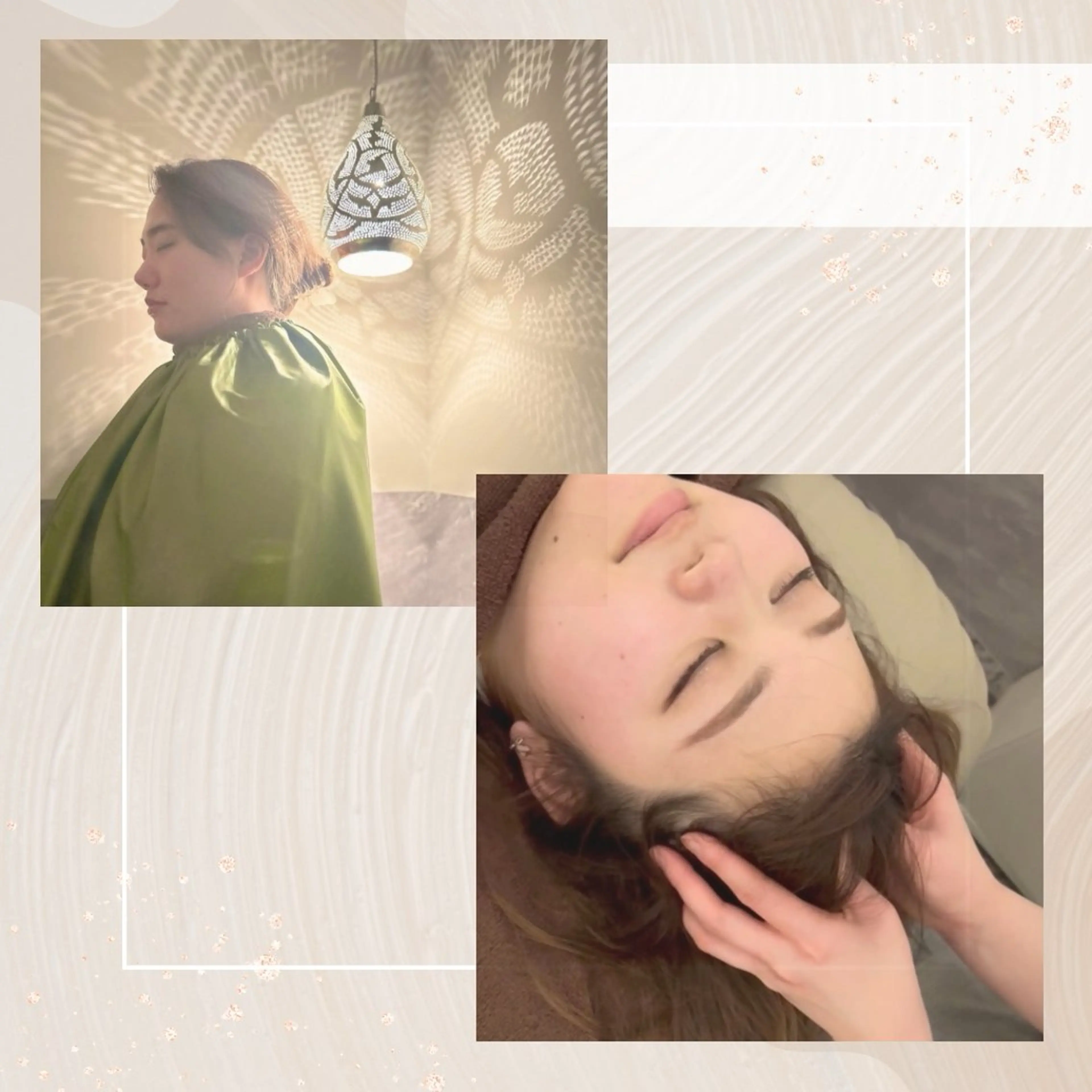 🌻minimo限定🌻Uドライヘッドスパ50分+よもぎ蒸し50分の写真