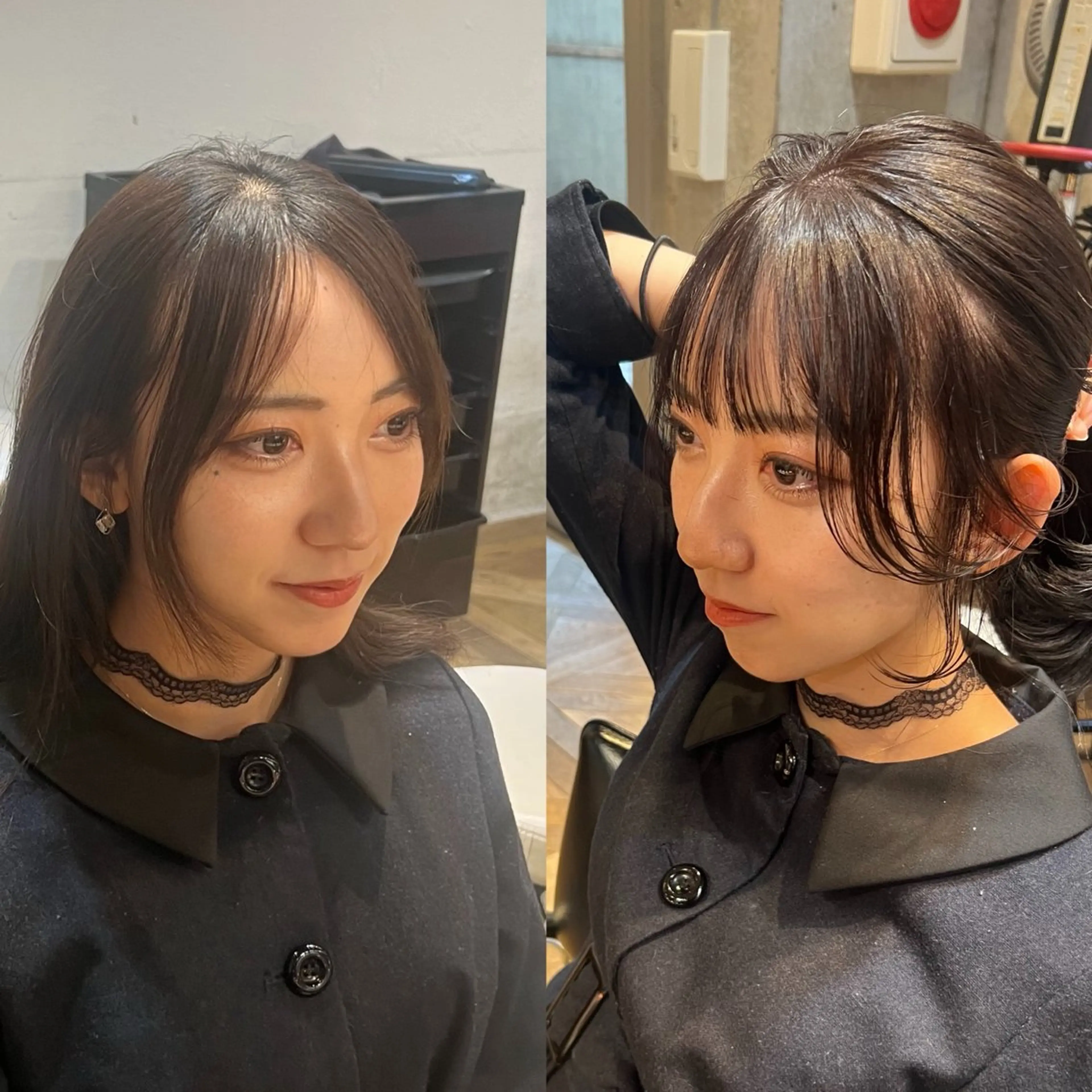 セミロング サイドバング LOTUS表参道所属・【代表】 🌟MASA🌟美髪のヘアスタイル