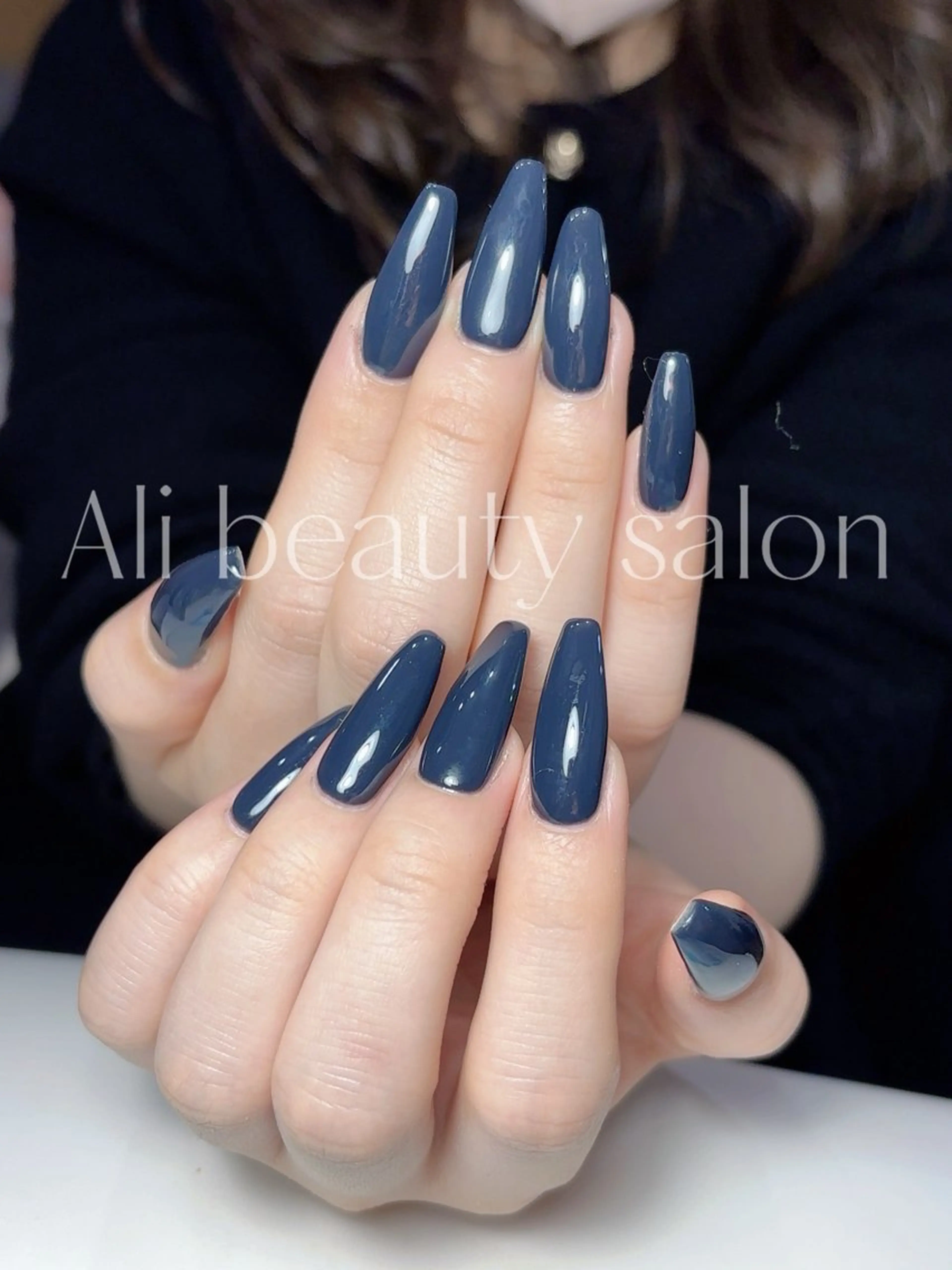 ネイル ワンカラーネイル フットネイル Ali 新小岩 ネイル専門のネイルデザイン