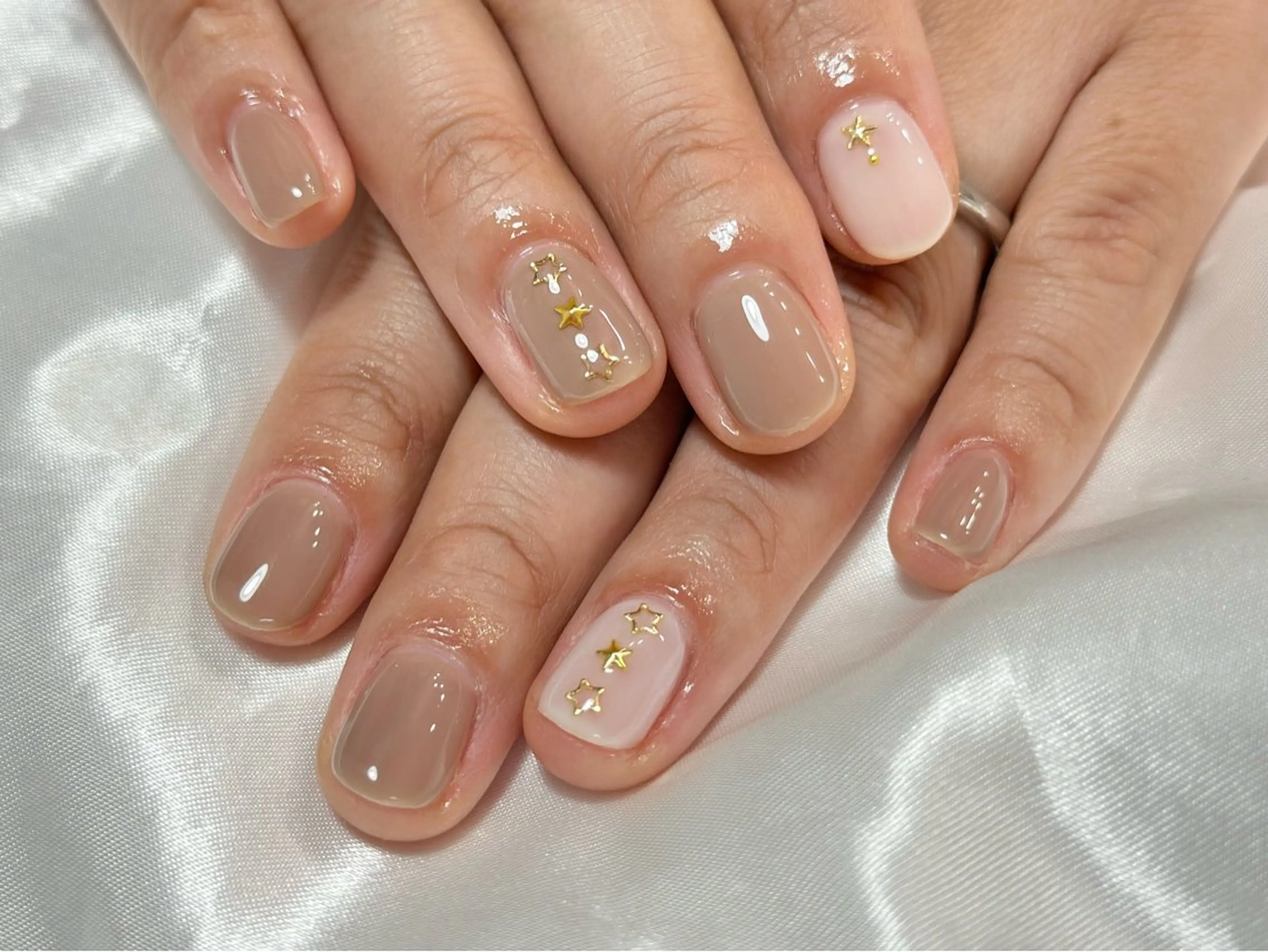 ネイル 【パラジェル・フィルイン】Nailsalon　Merci東中野所属・Merci shigaのネイルデザイン