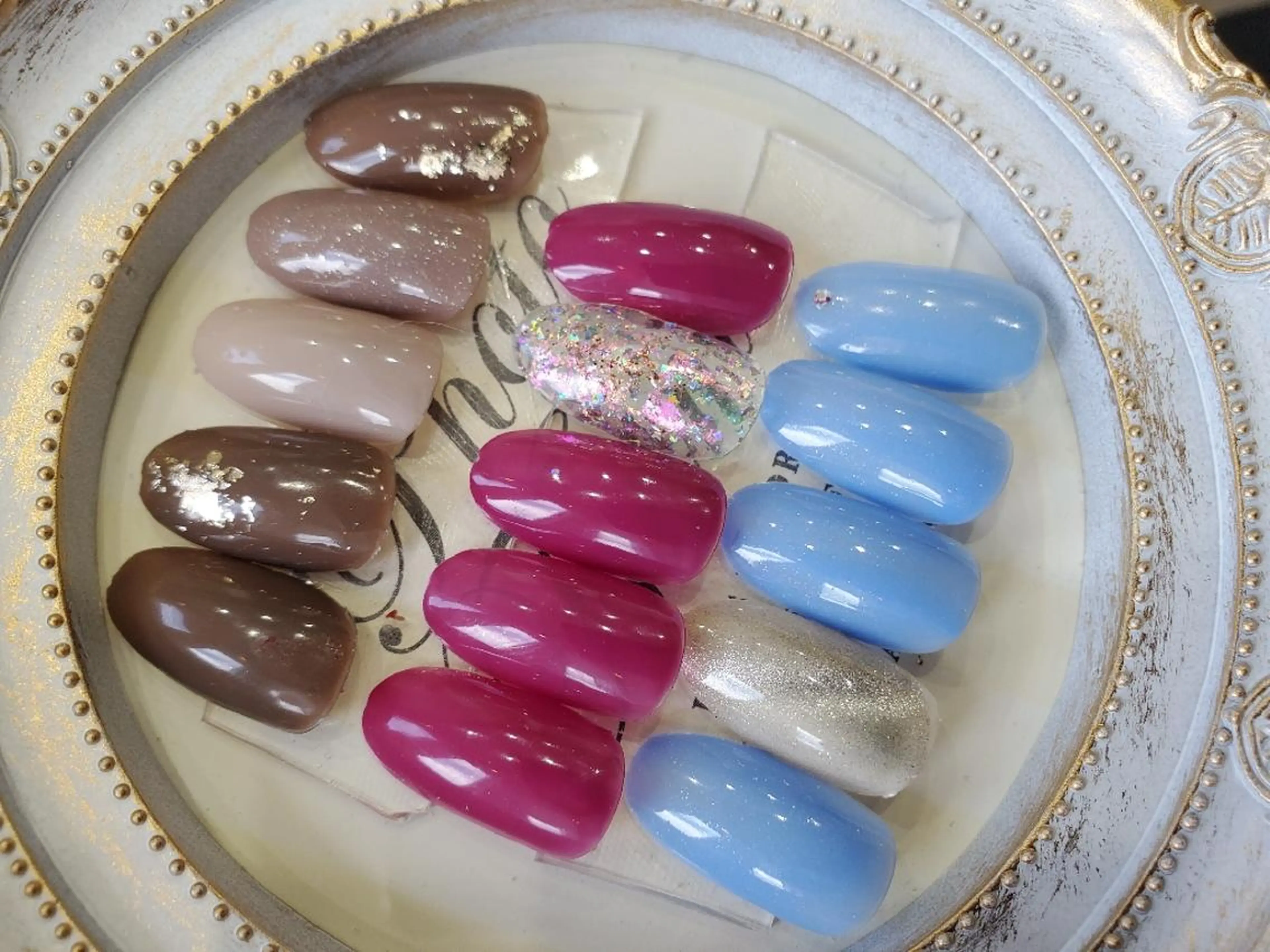 ネイル ハンドネイル フットネイル U nail所属・高橋 千恵のネイルデザイン