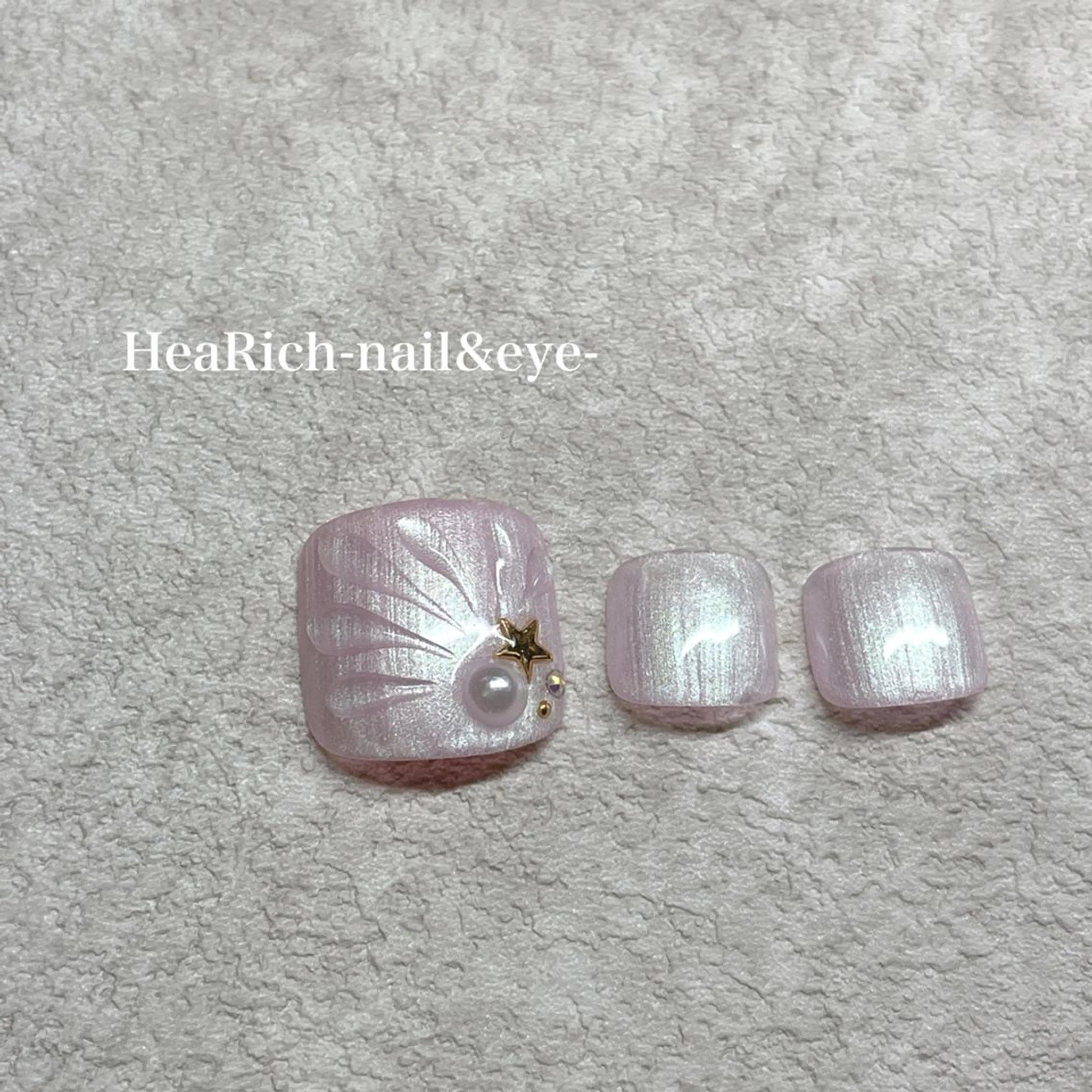 ネイル フットネイル フットネイル ハーリッチnail HeaRichのネイルデザイン