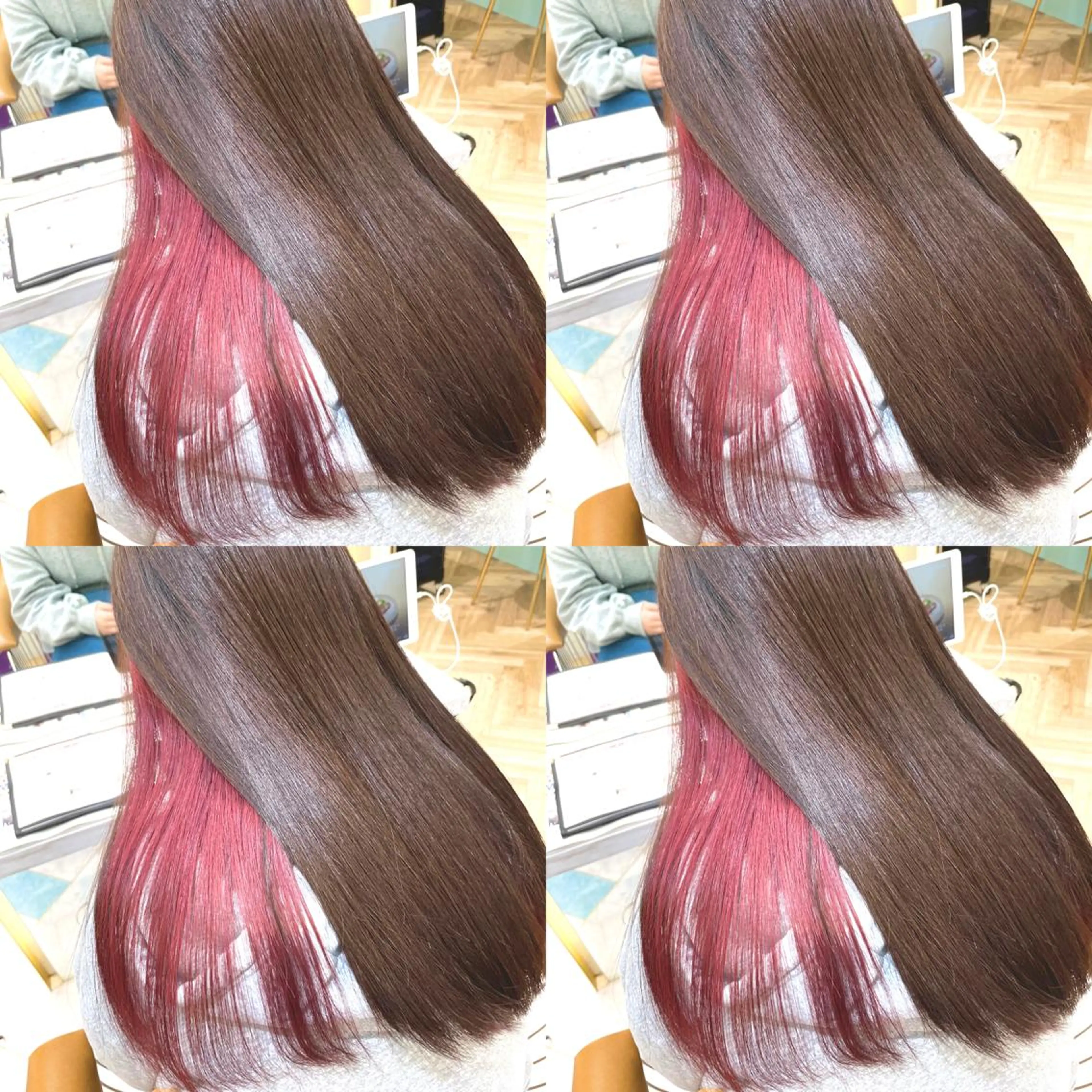 ロング カラー カット ヘアカラー トリートメント ♥️ブリーチ/ボブ/ レイヤー♥️maiのヘアスタイル