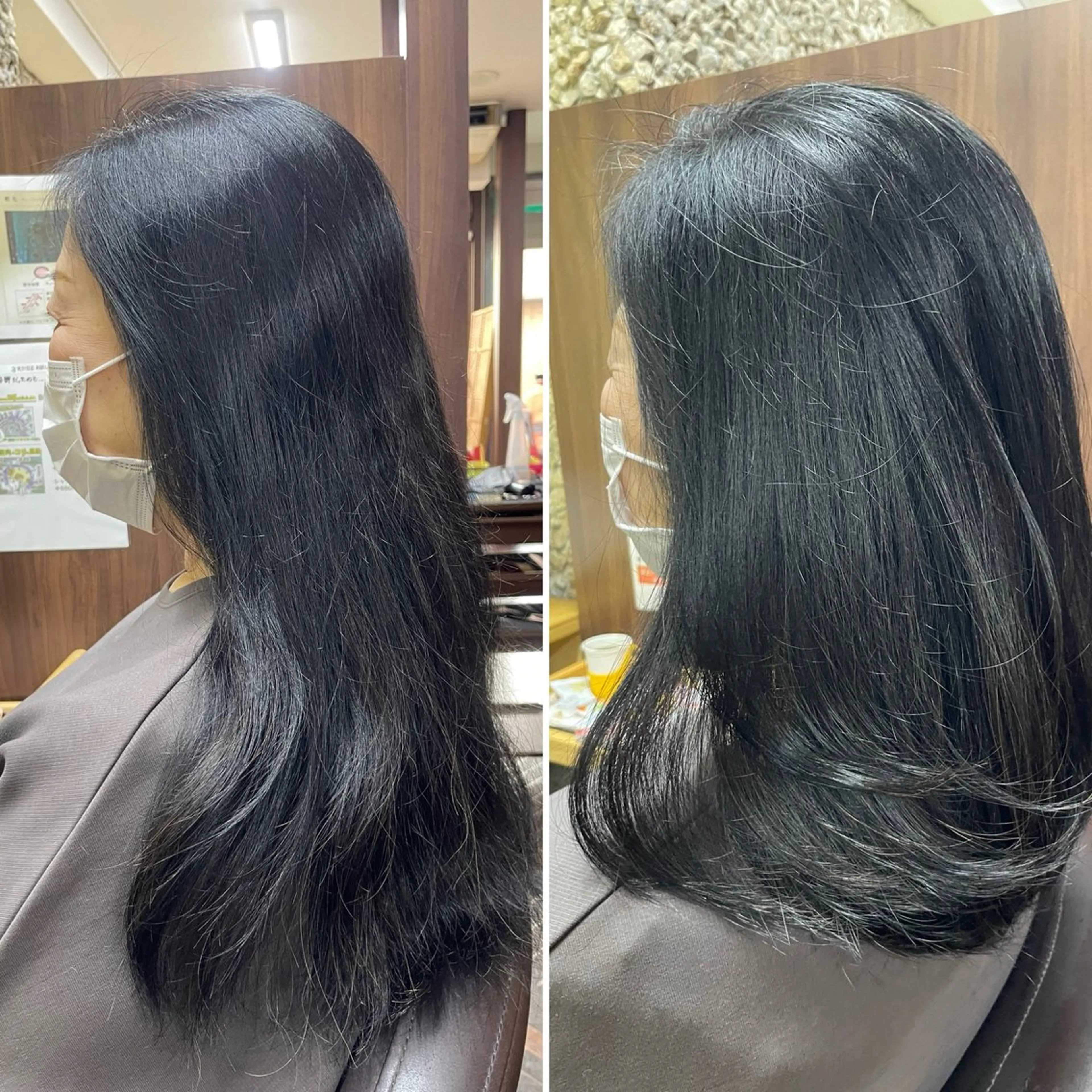 ロング katae sayoriのヘアスタイル