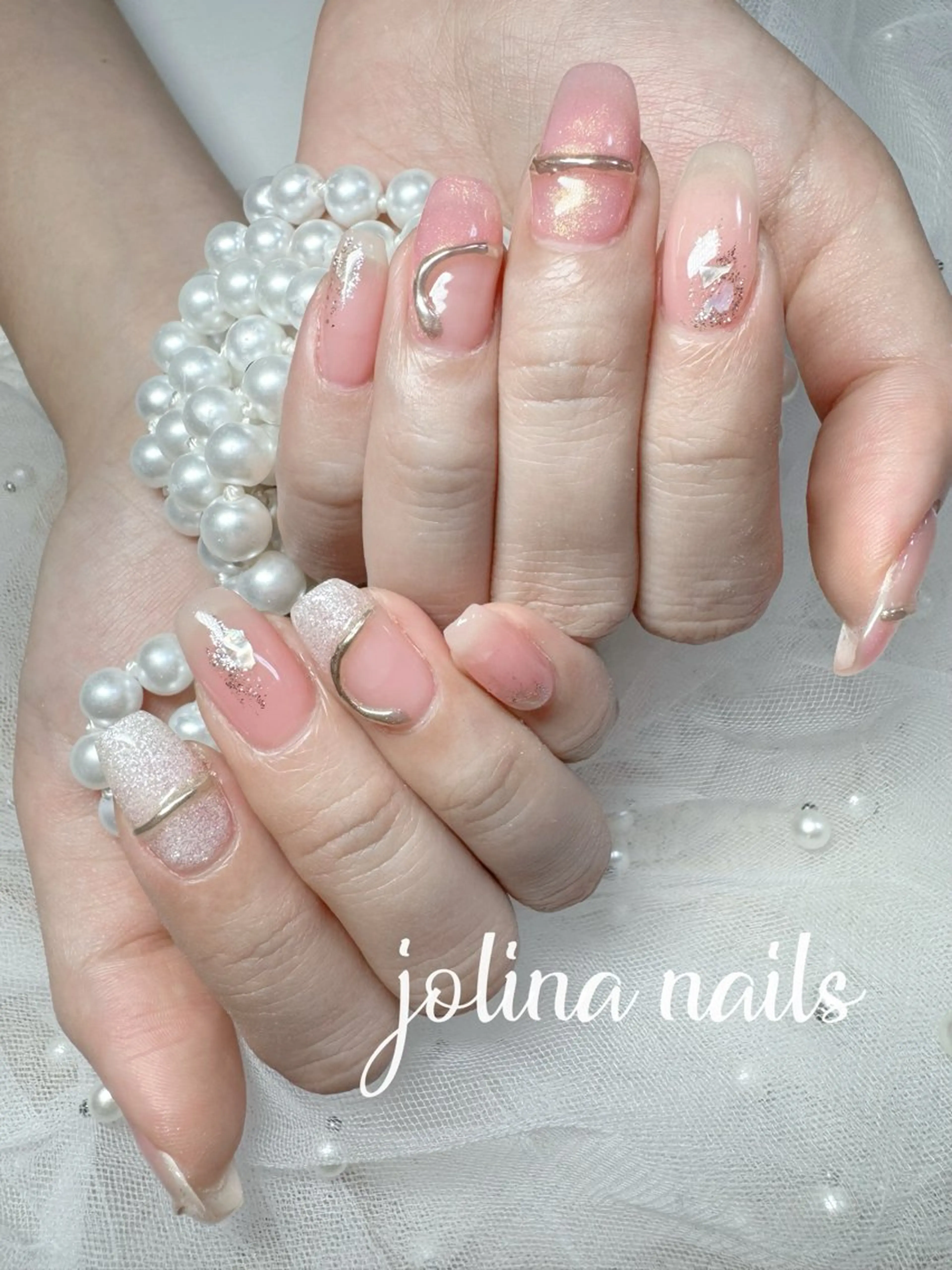 ネイル スカルプネイル ネイルチップ jolina nails鶴見店のネイルデザイン