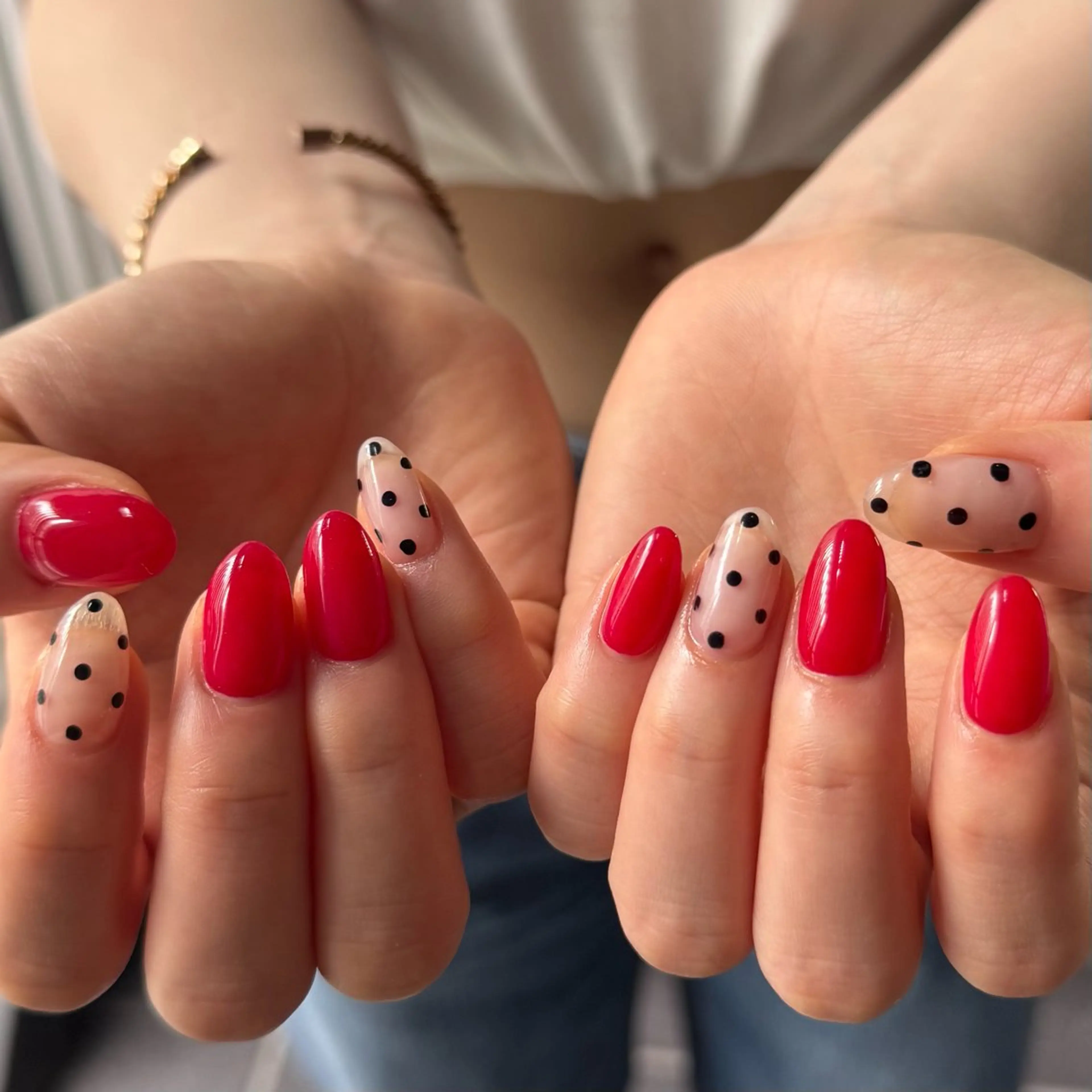 ミディアム 小川 柚香のネイルデザイン