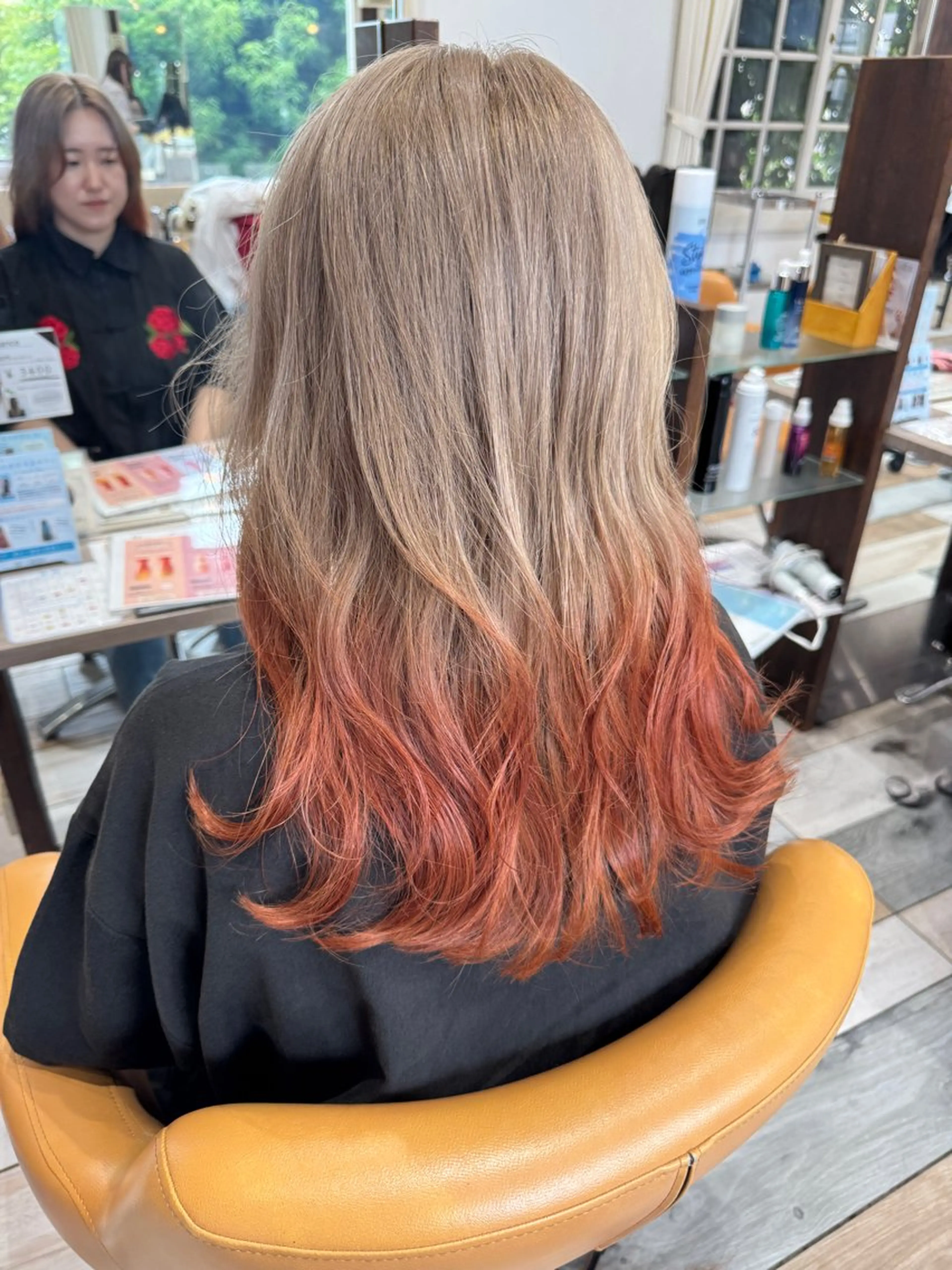 ロング カラー 北村 優樹のヘアスタイル