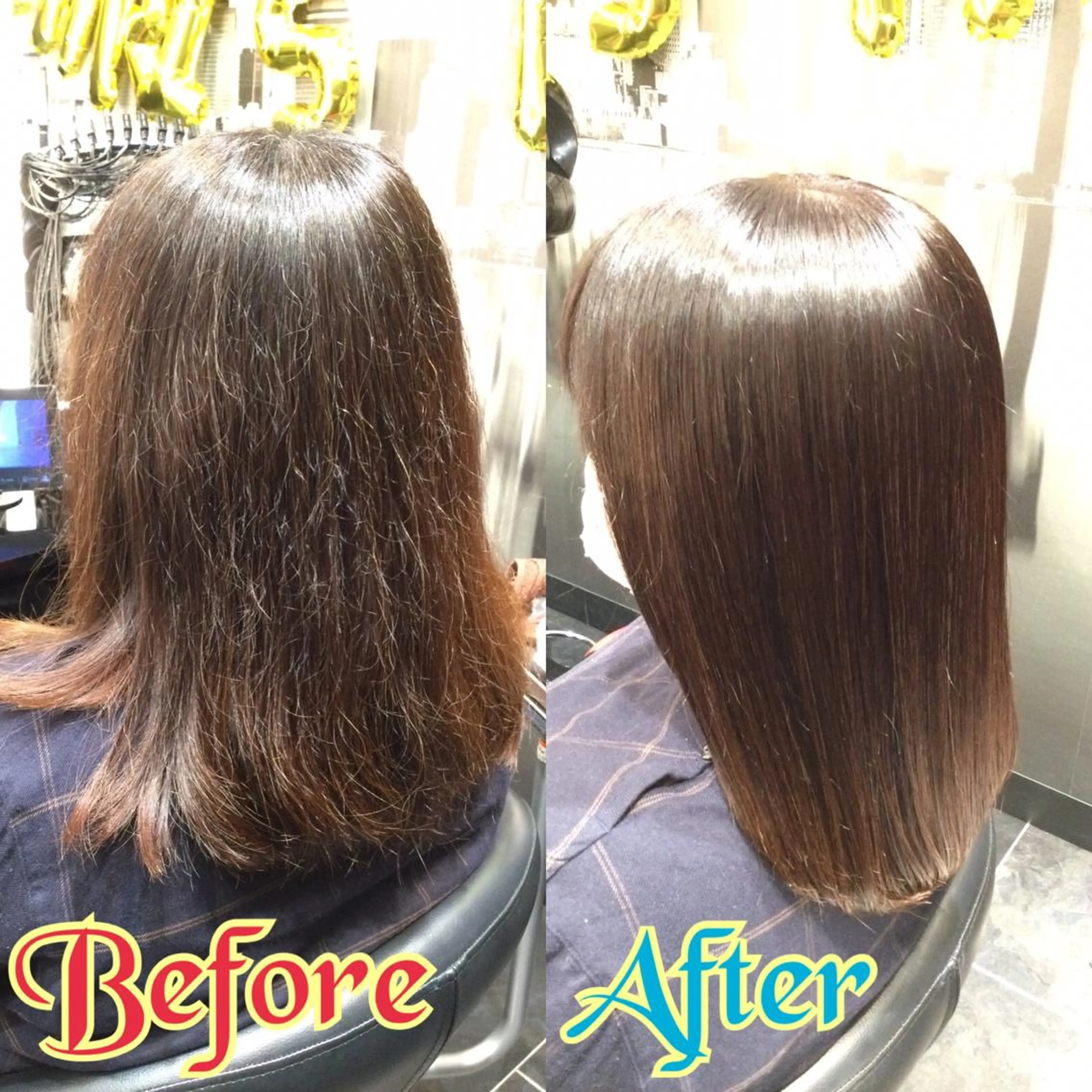 ロング カラー Annon プライベートサロンのヘアスタイル