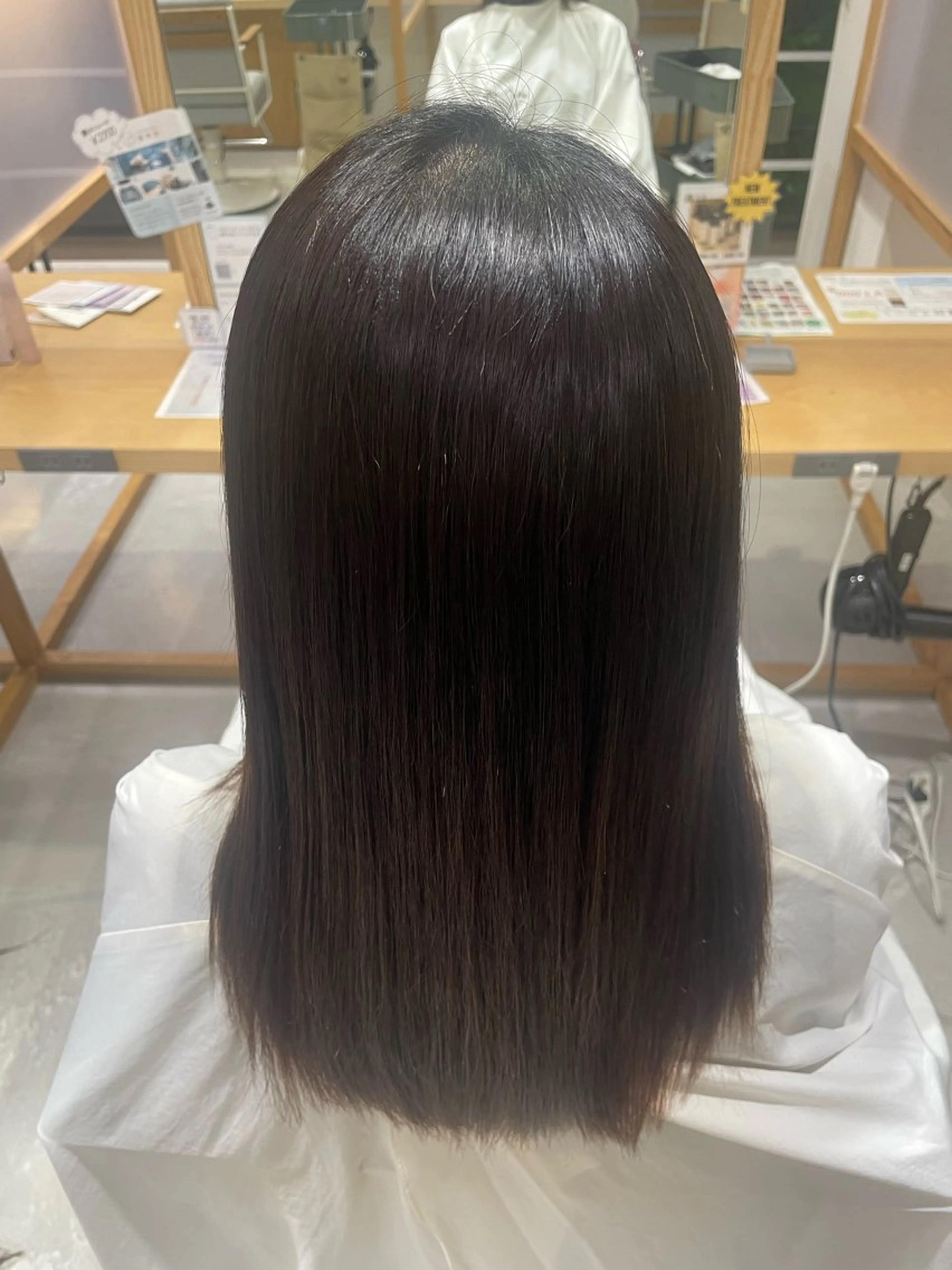 ロング 縮毛矯正 Spin hair烏丸店所属・🌟Spinhair 福永えいみ🌙*.｡のヘアスタイル