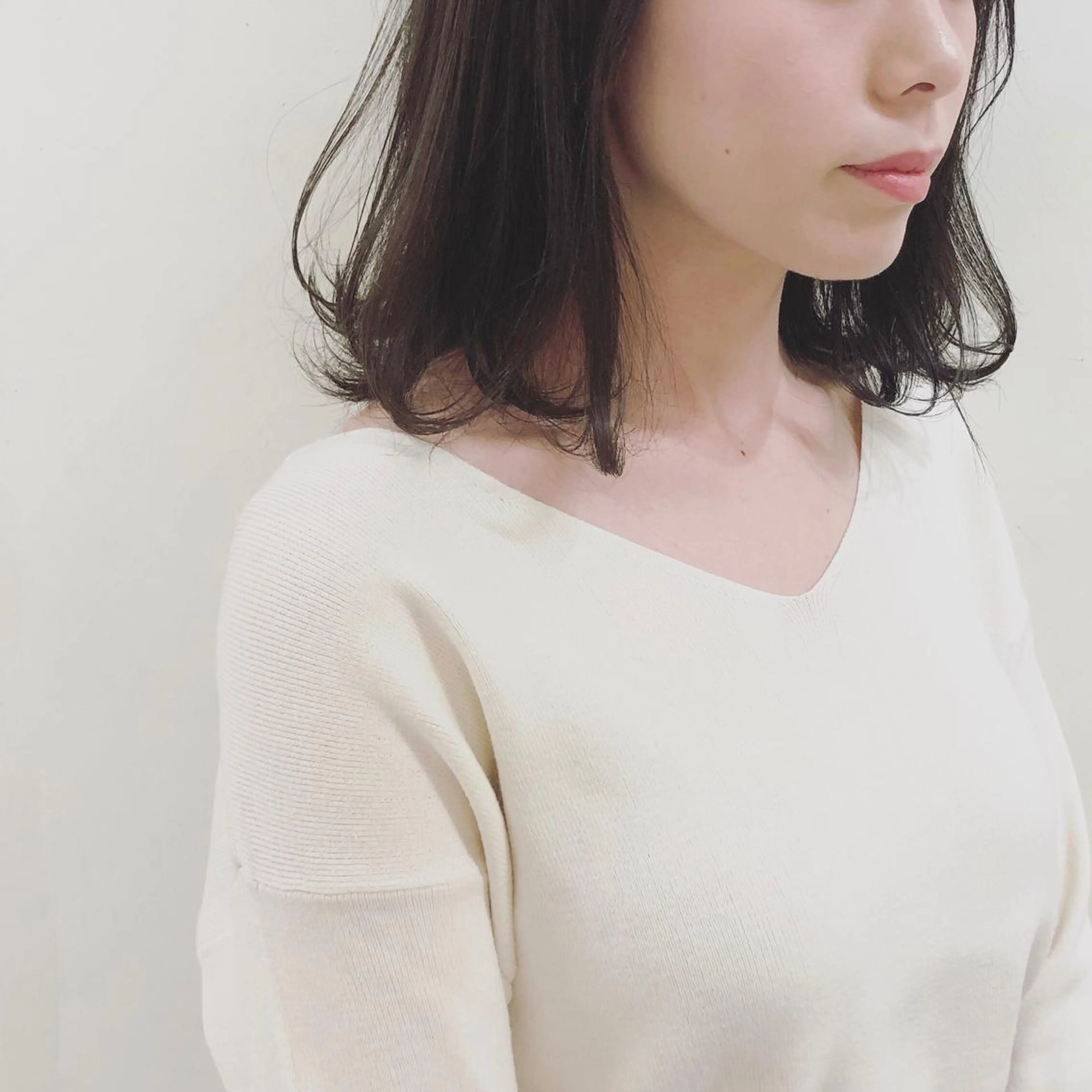 ミディアム カラー ボブ/パーマ 古家 佑真のヘアスタイル