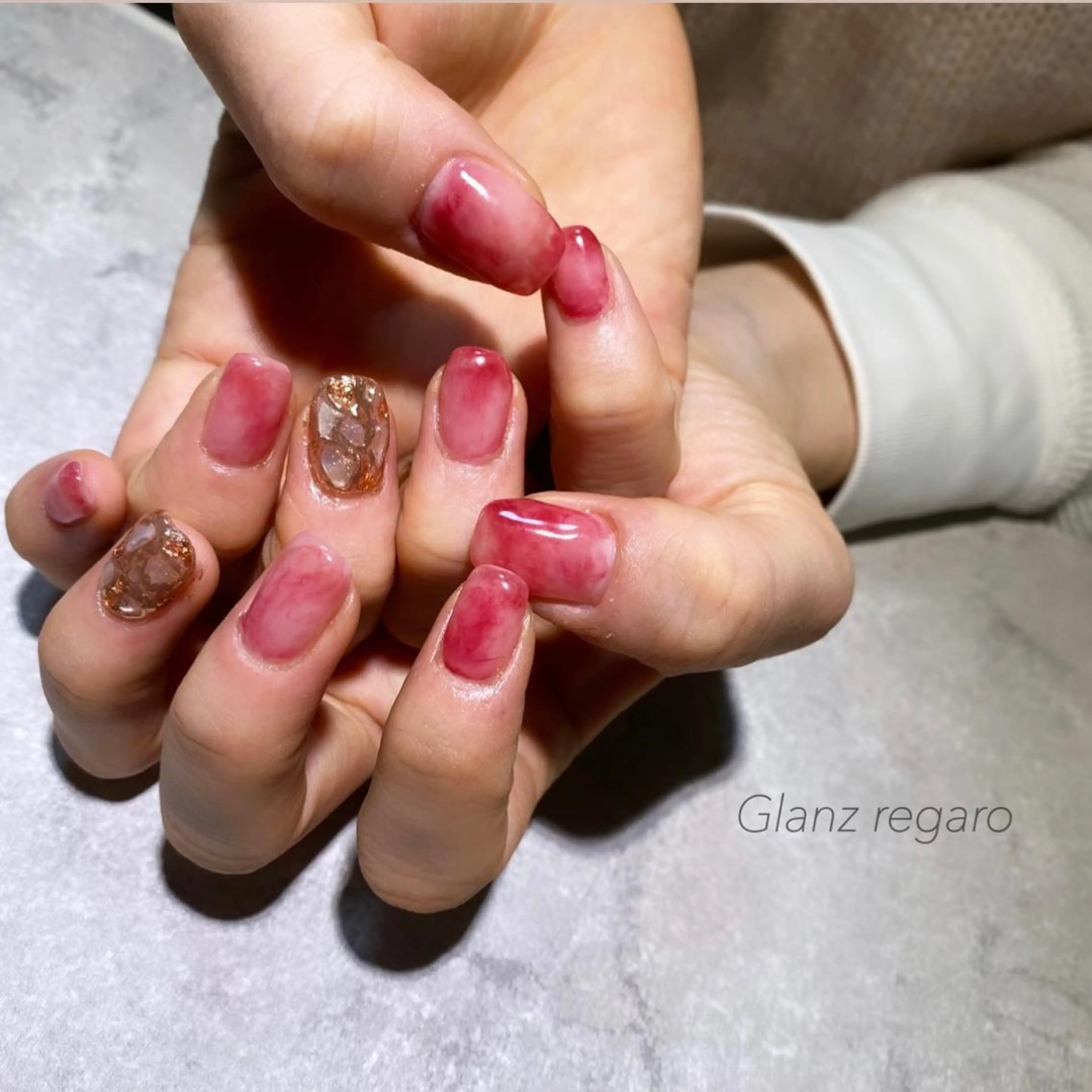 ネイル ハンドネイル Glanz regaro所属・Glanz regaroのネイルデザイン