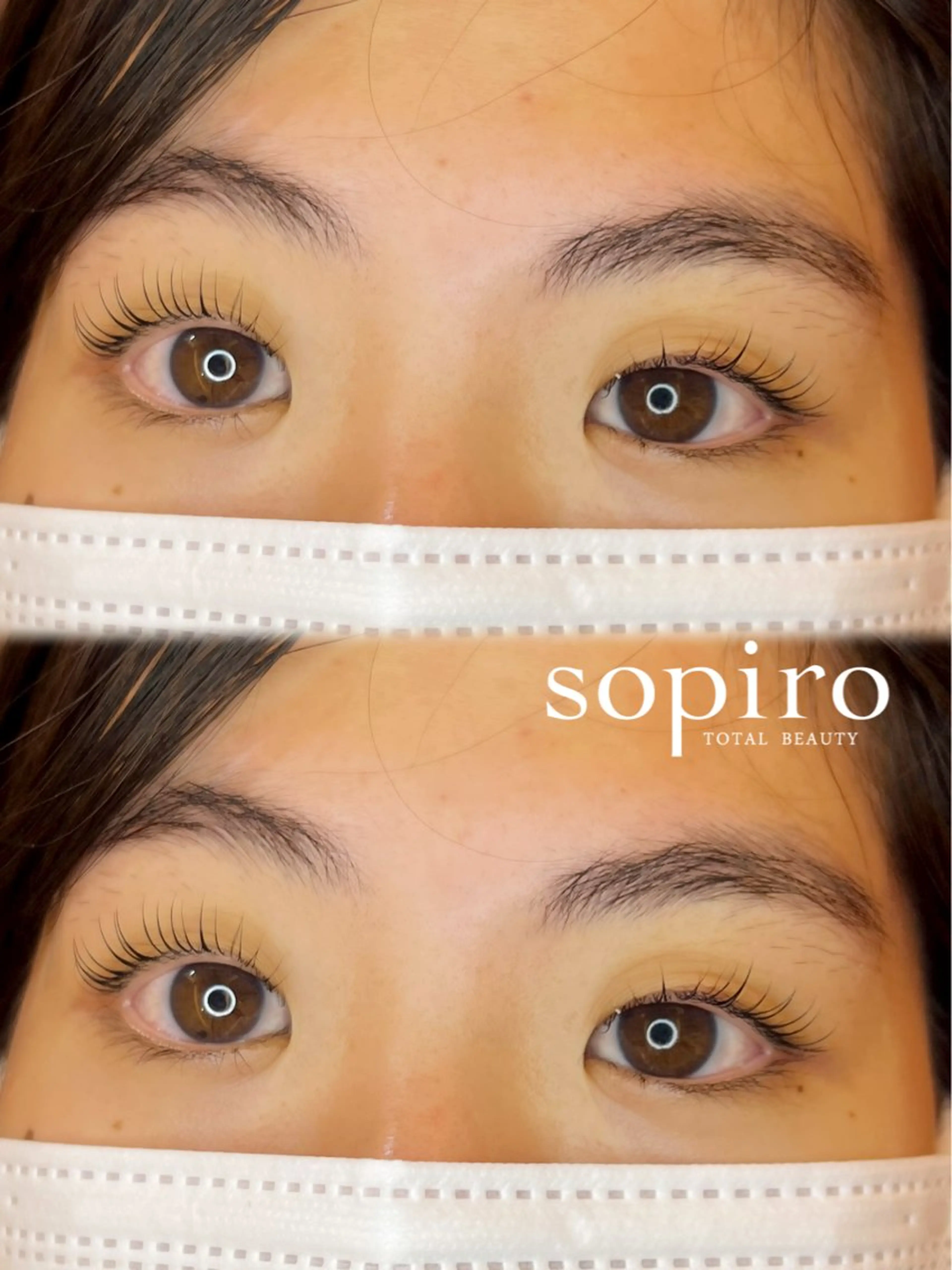 マツエク・マツパ total beauty  sopiro たかのこ店所属・sopiro_ kanaのマツエク・マツパデザイン