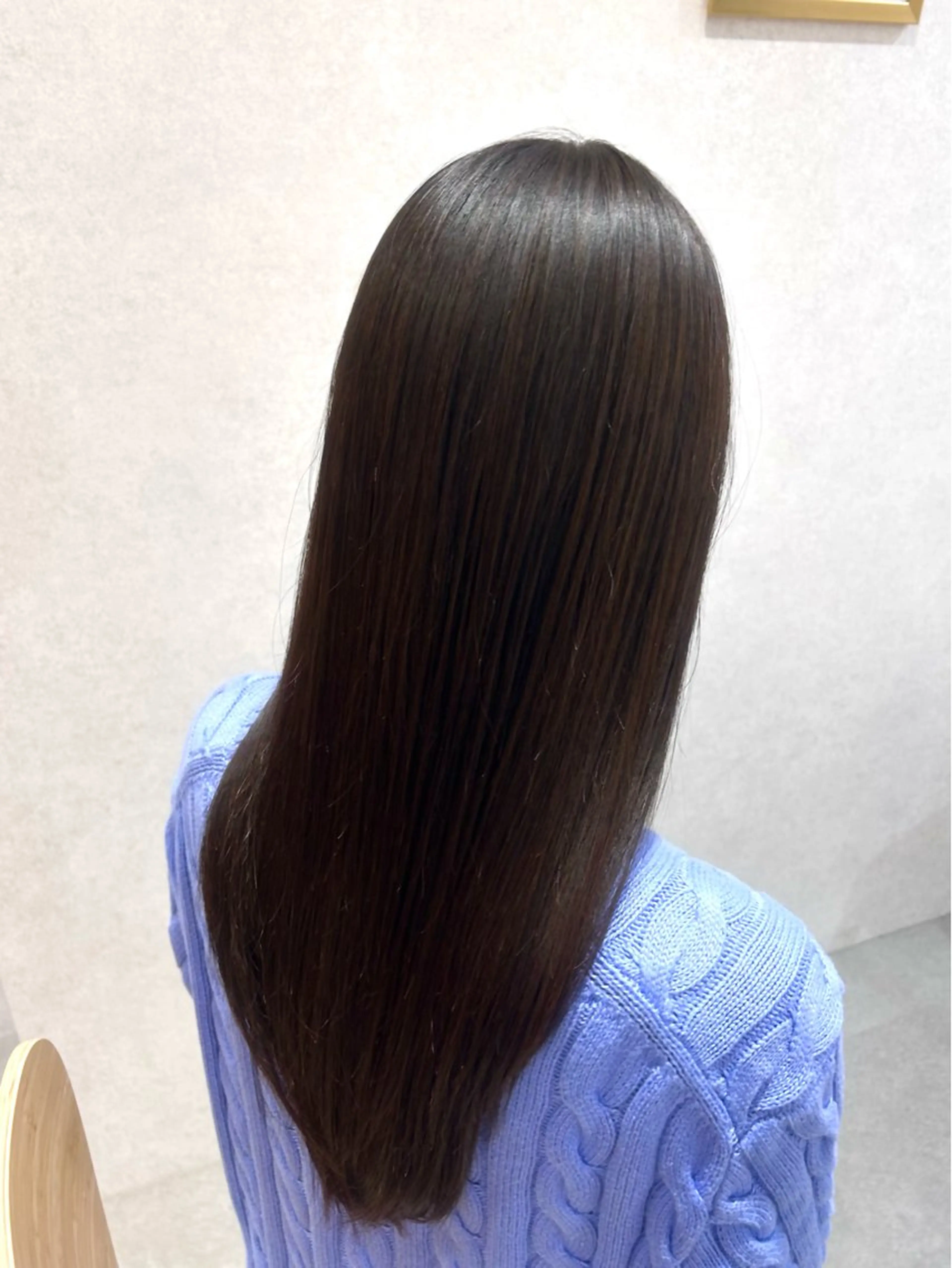 ロング 縮毛矯正 maoお洒落ヘア bob/艶カラーのヘアスタイル