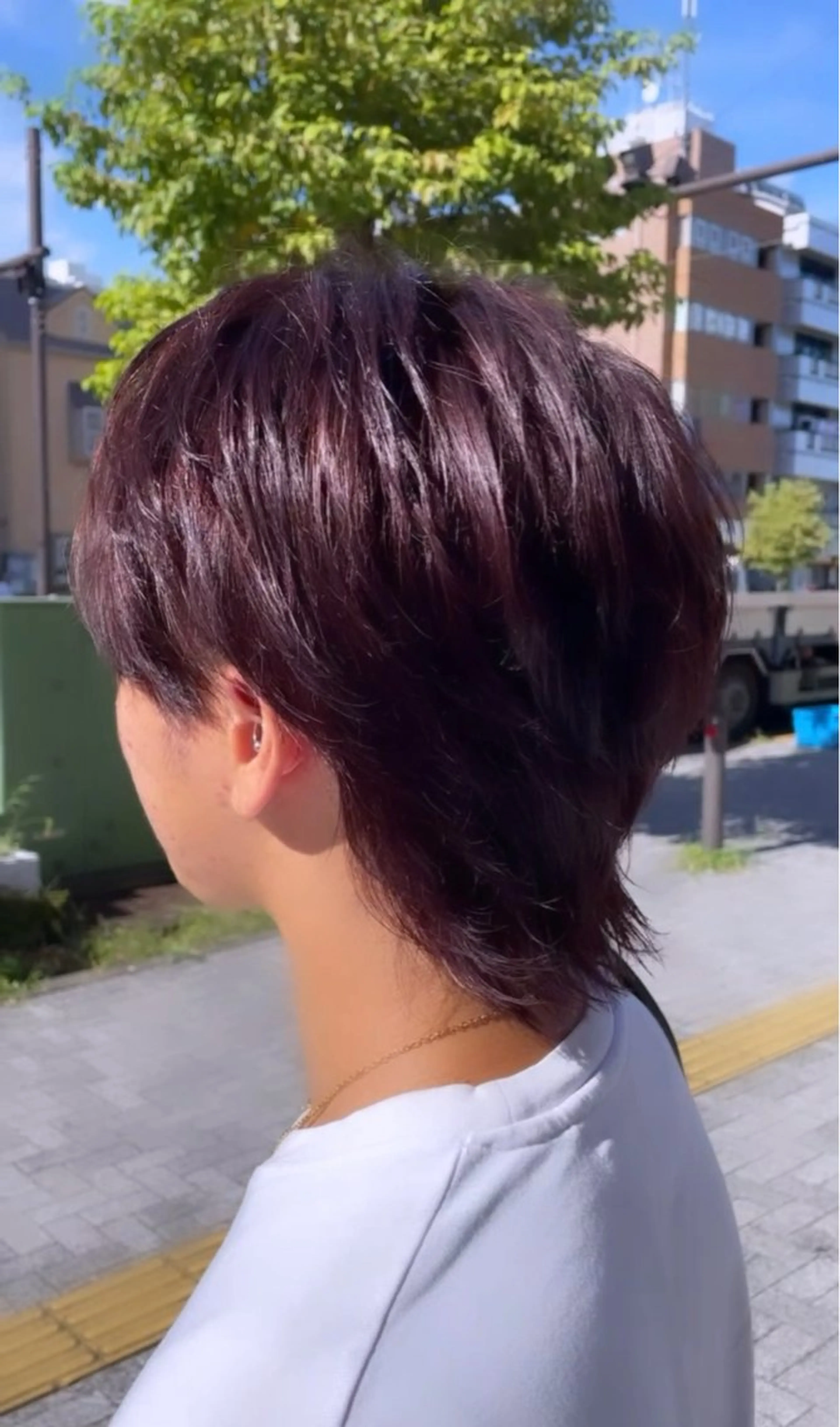 カラー メンズ 💞暖色カラー 💞risaのヘアスタイル