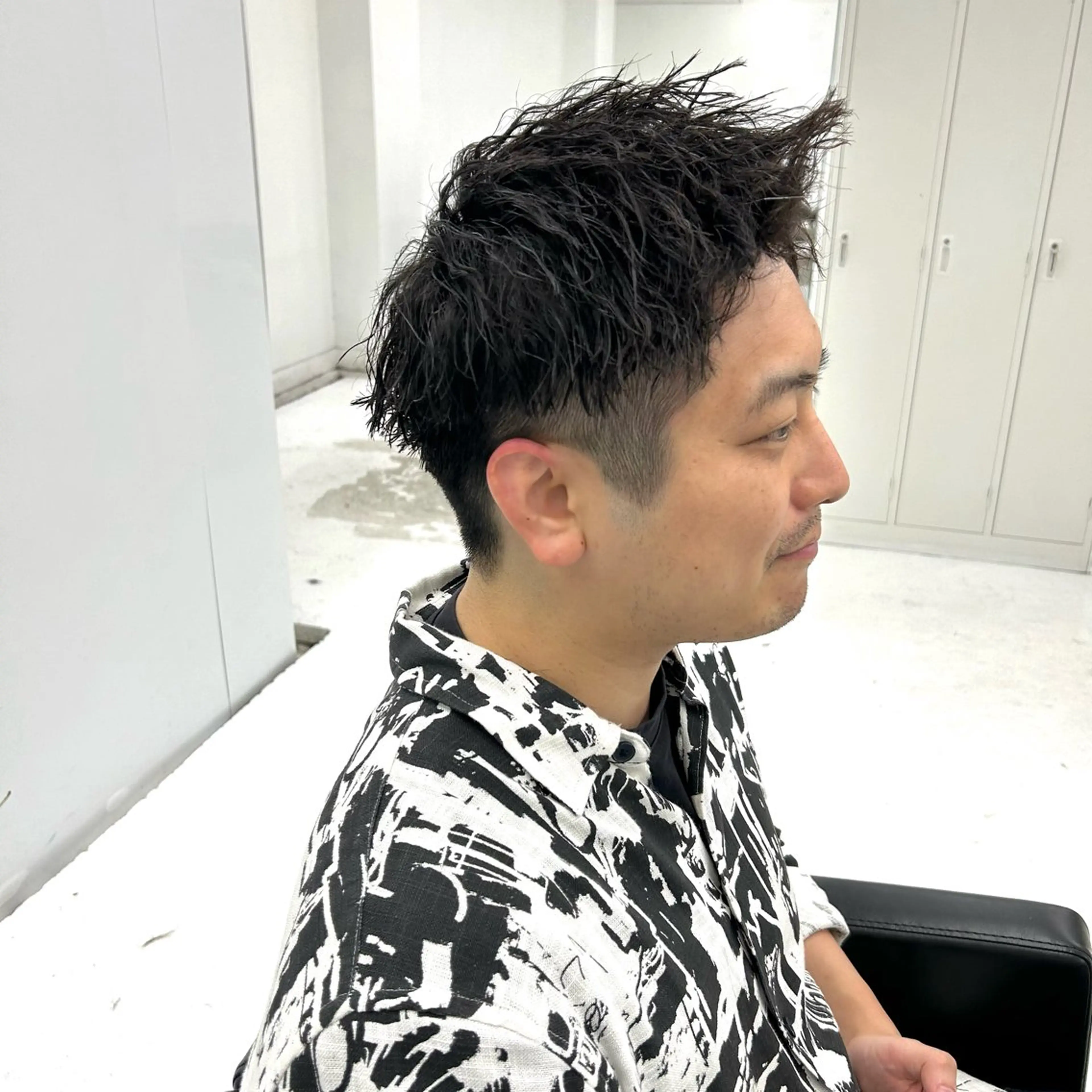 ショート パーマ メンズ メンズパーマ メンズツイストパーマ ツイストパーマ カット パーマ 【メンズパーマ特化】 🍏網中勇喜のヘアスタイル