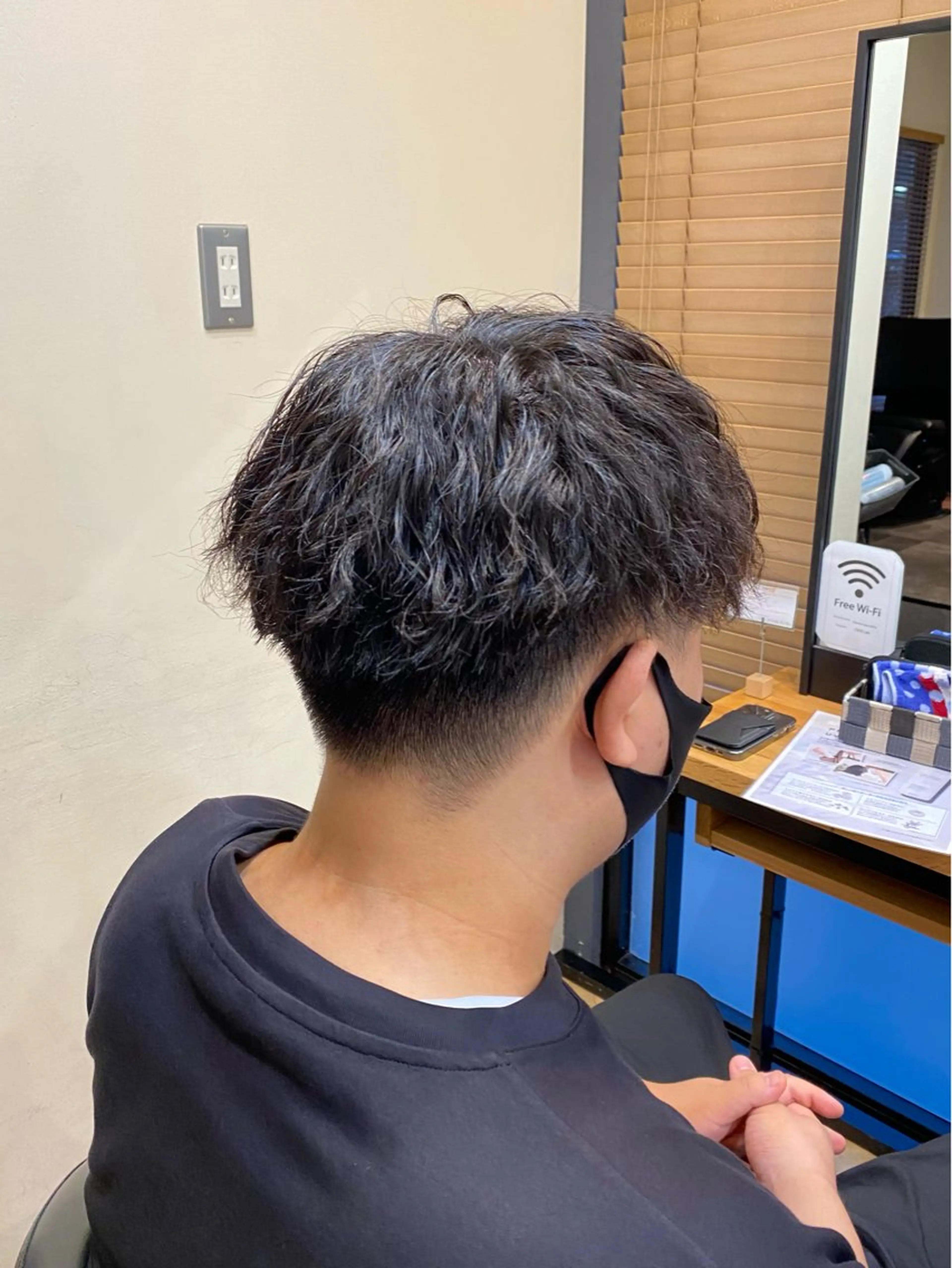 ショート カット パーマ トリートメント 今吉舞美 /ケアパーマ/鎌取のヘアスタイル