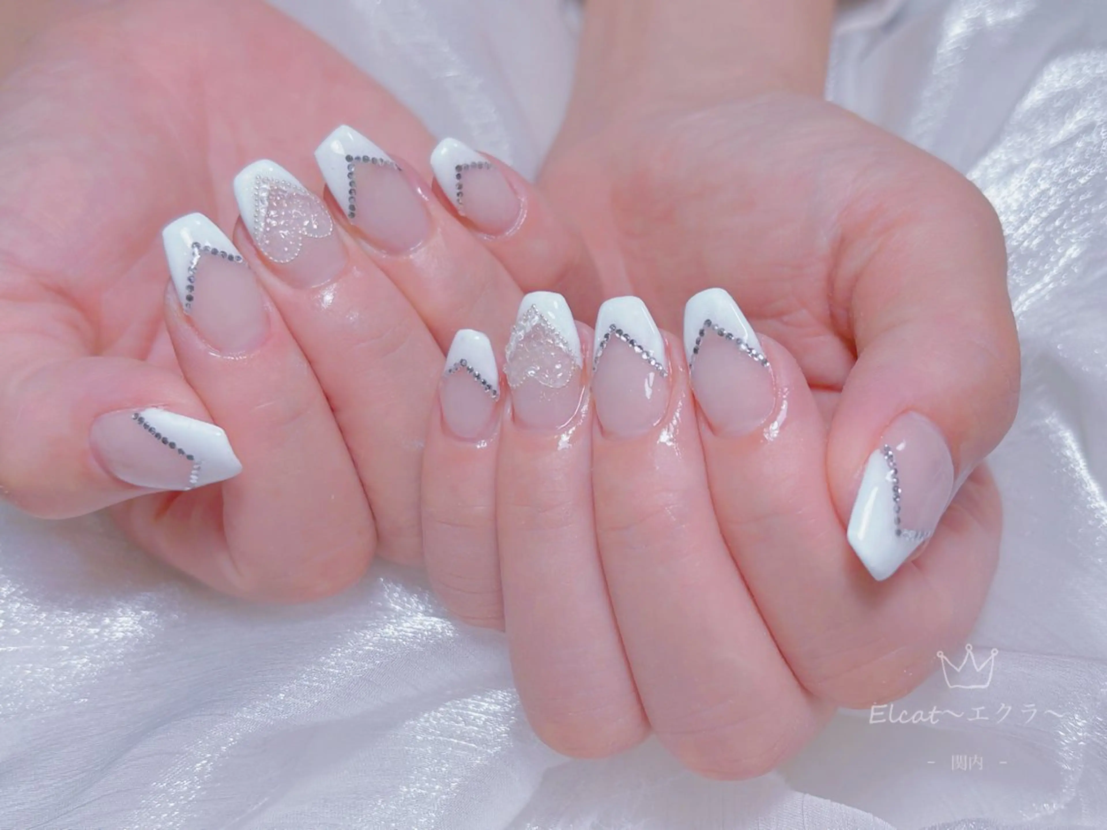 ネイル ハンドネイル ネイルサロンエクラ 🫧Shizukaのネイルデザイン