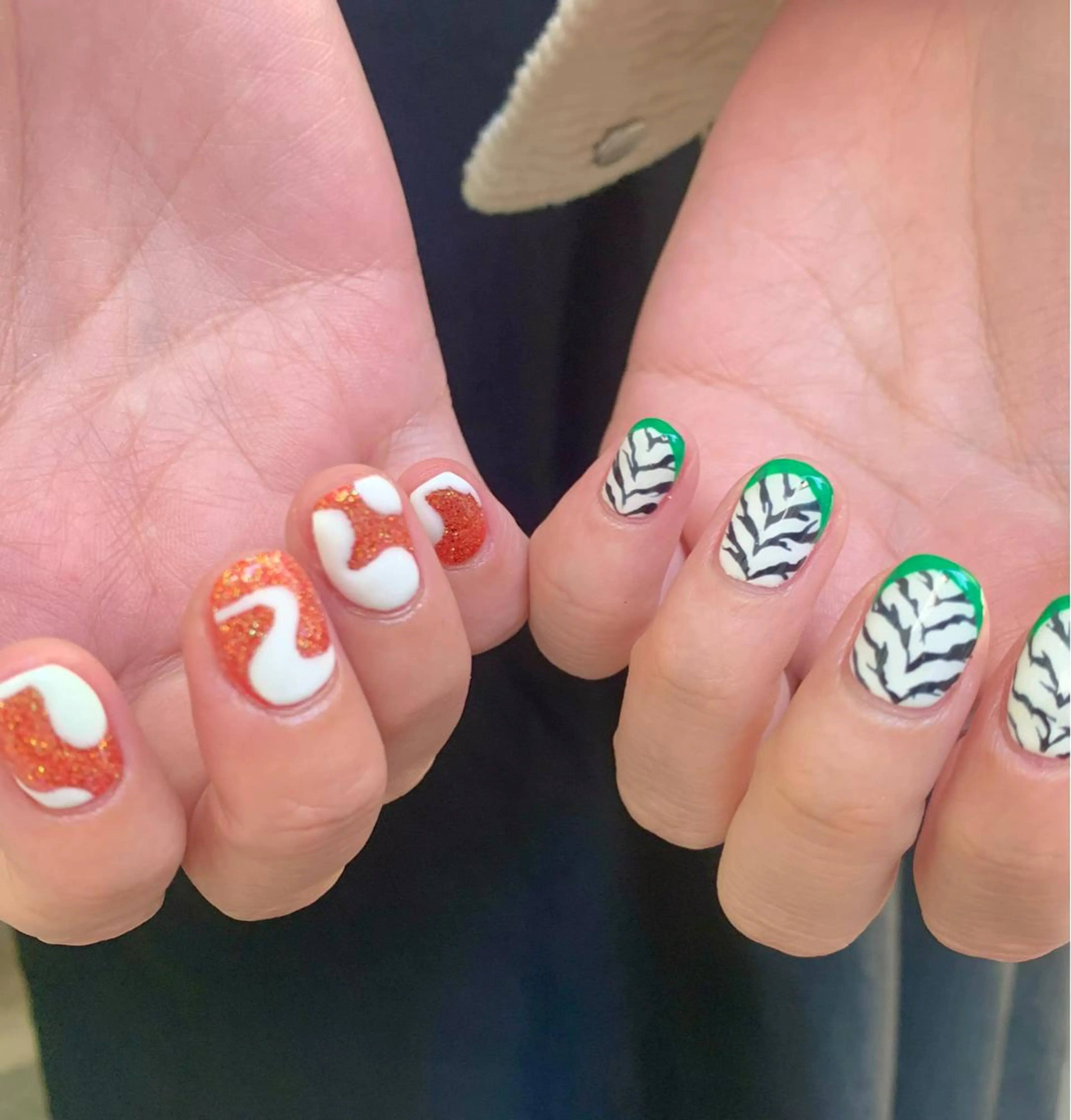 ネイル アニマル柄 ハンドネイル Kureha/ネイル トレンドヘアのヘアスタイル