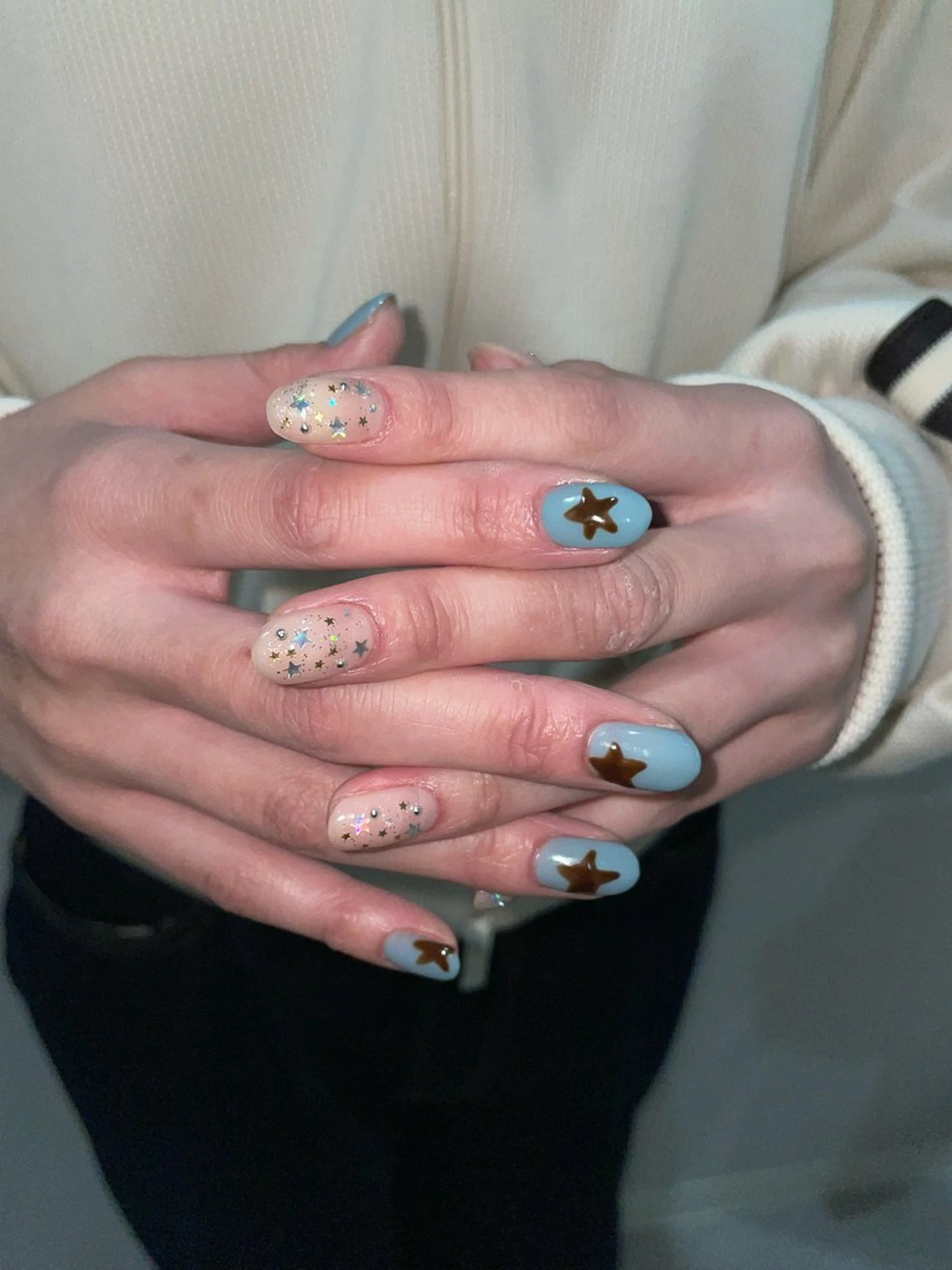 ネイル ハンドネイル GO TODAY 吉祥寺Glint所属・うの 韓国ﾈｲﾙ໒꒱⋆⭒˚のネイルデザイン