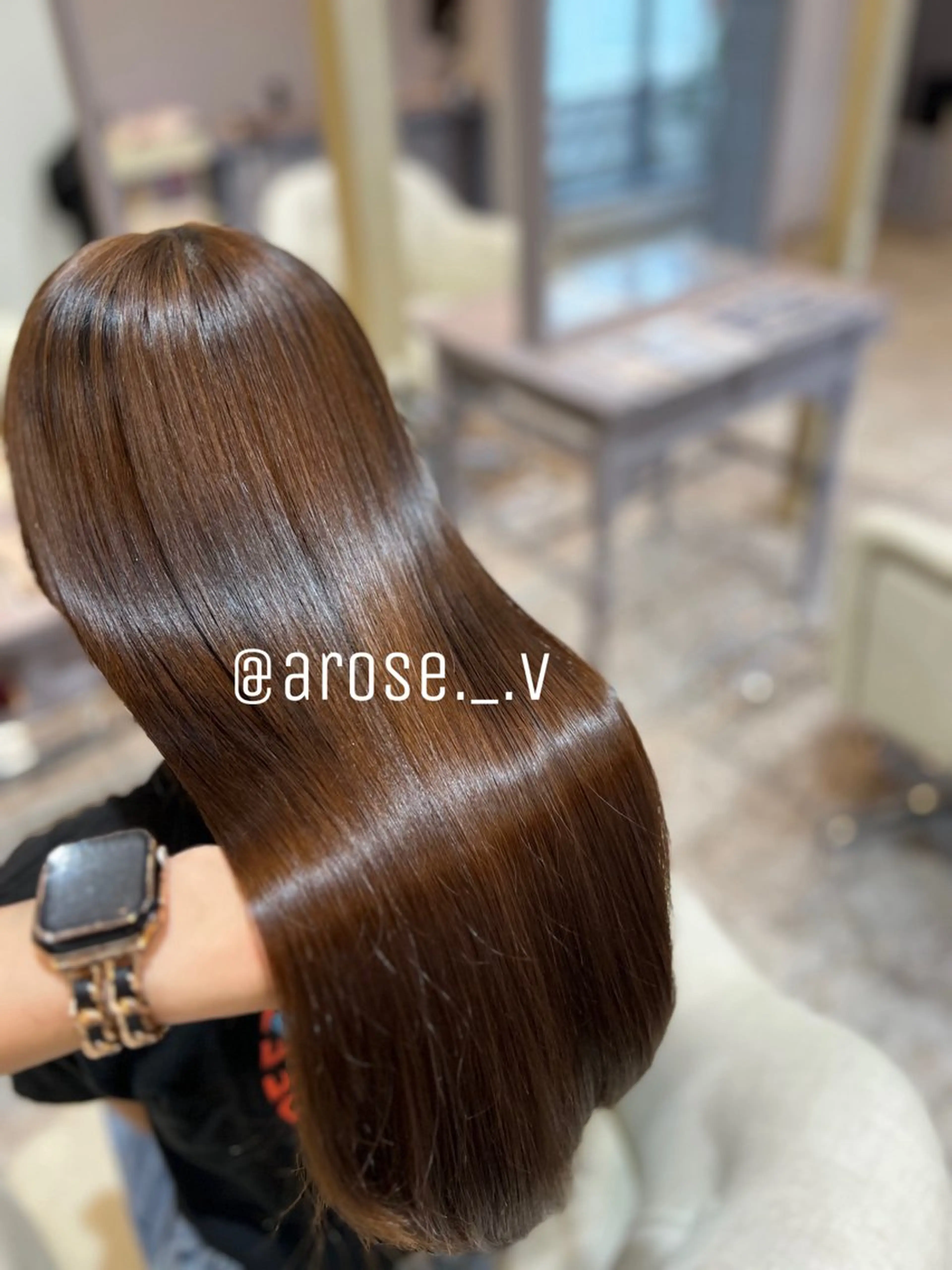 セミロング arose 荒尾店 田中のヘアスタイル