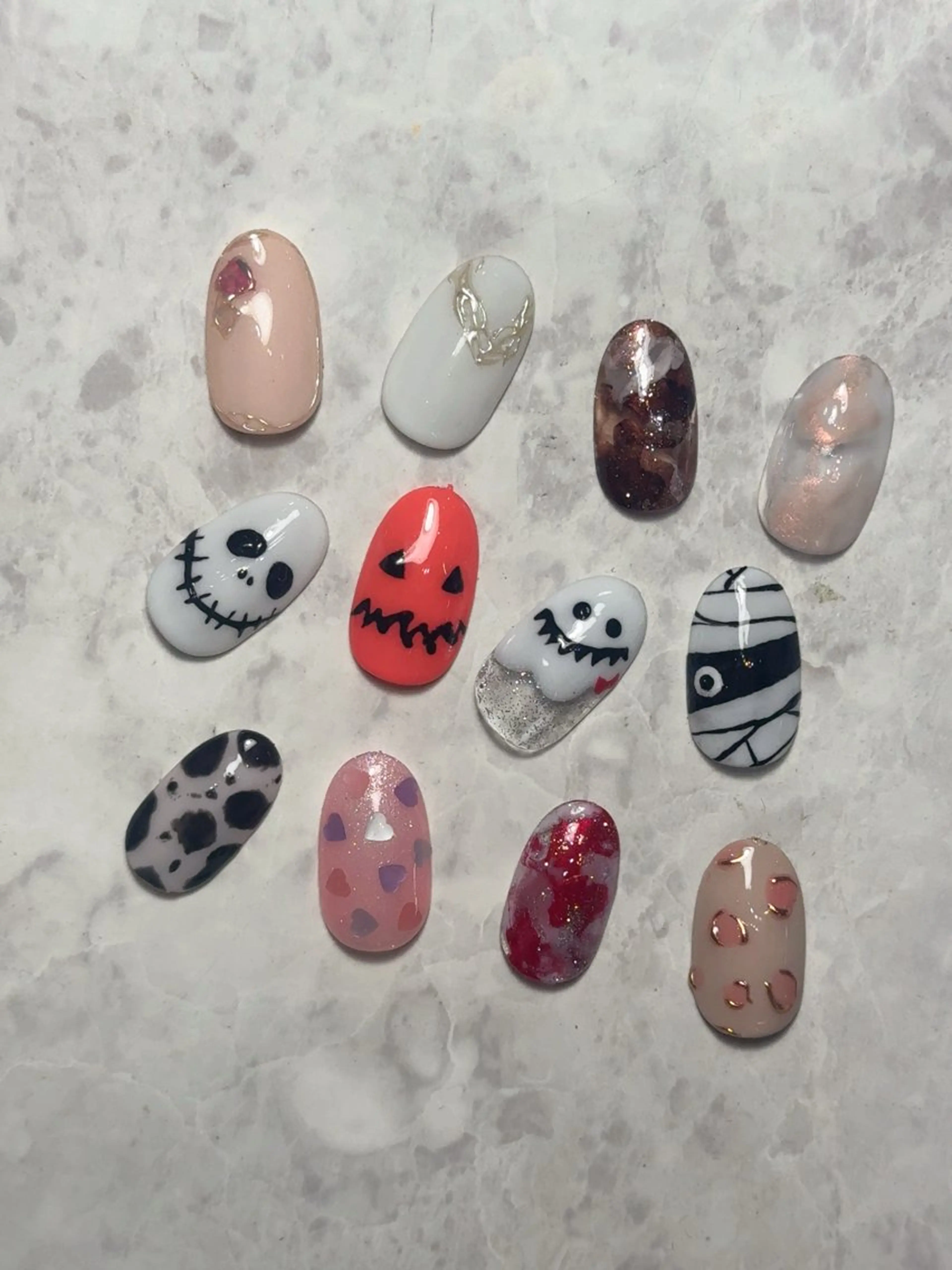 ショート sunrich MIKIのネイルデザイン