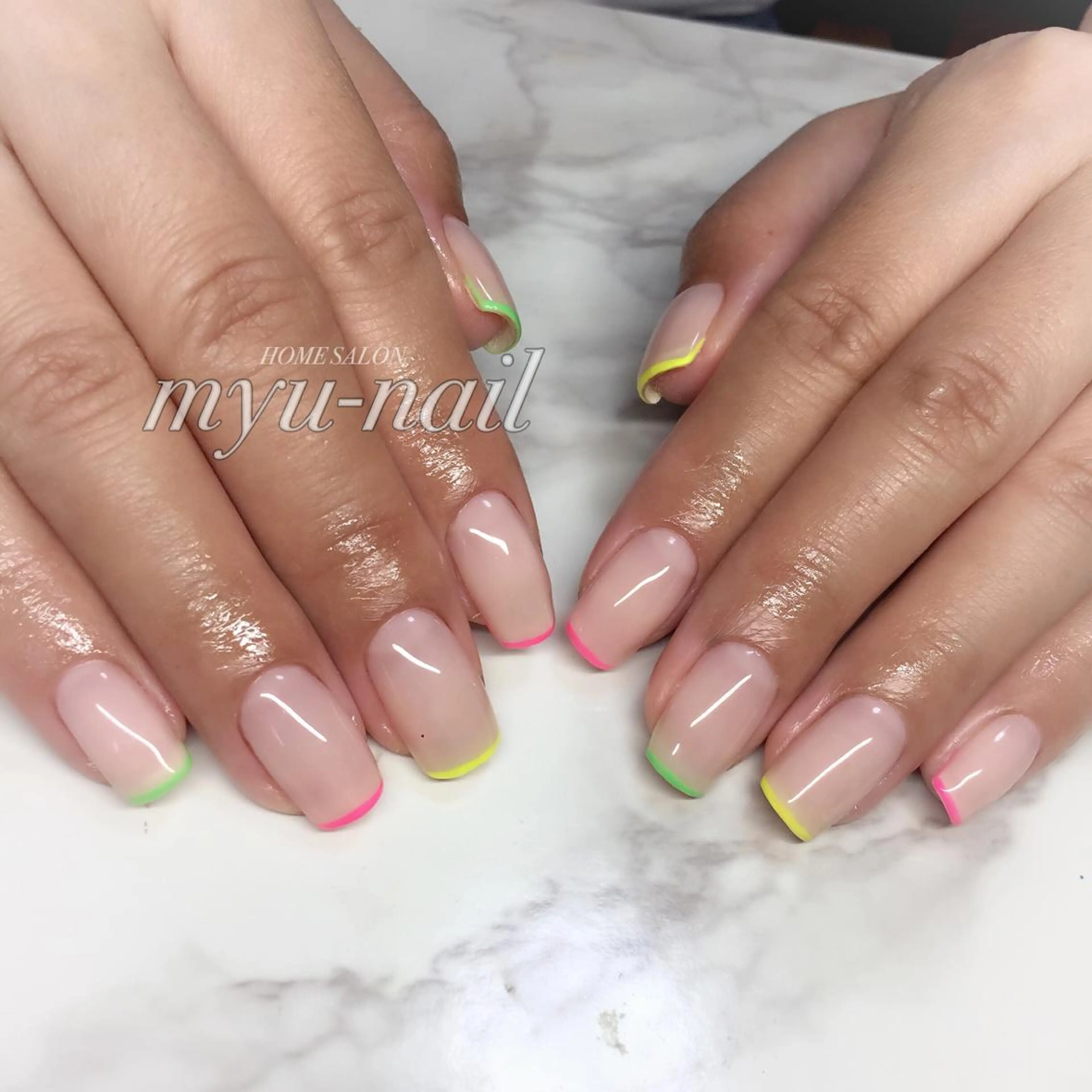 ネイル ホームサロン myu-nailのネイルデザイン