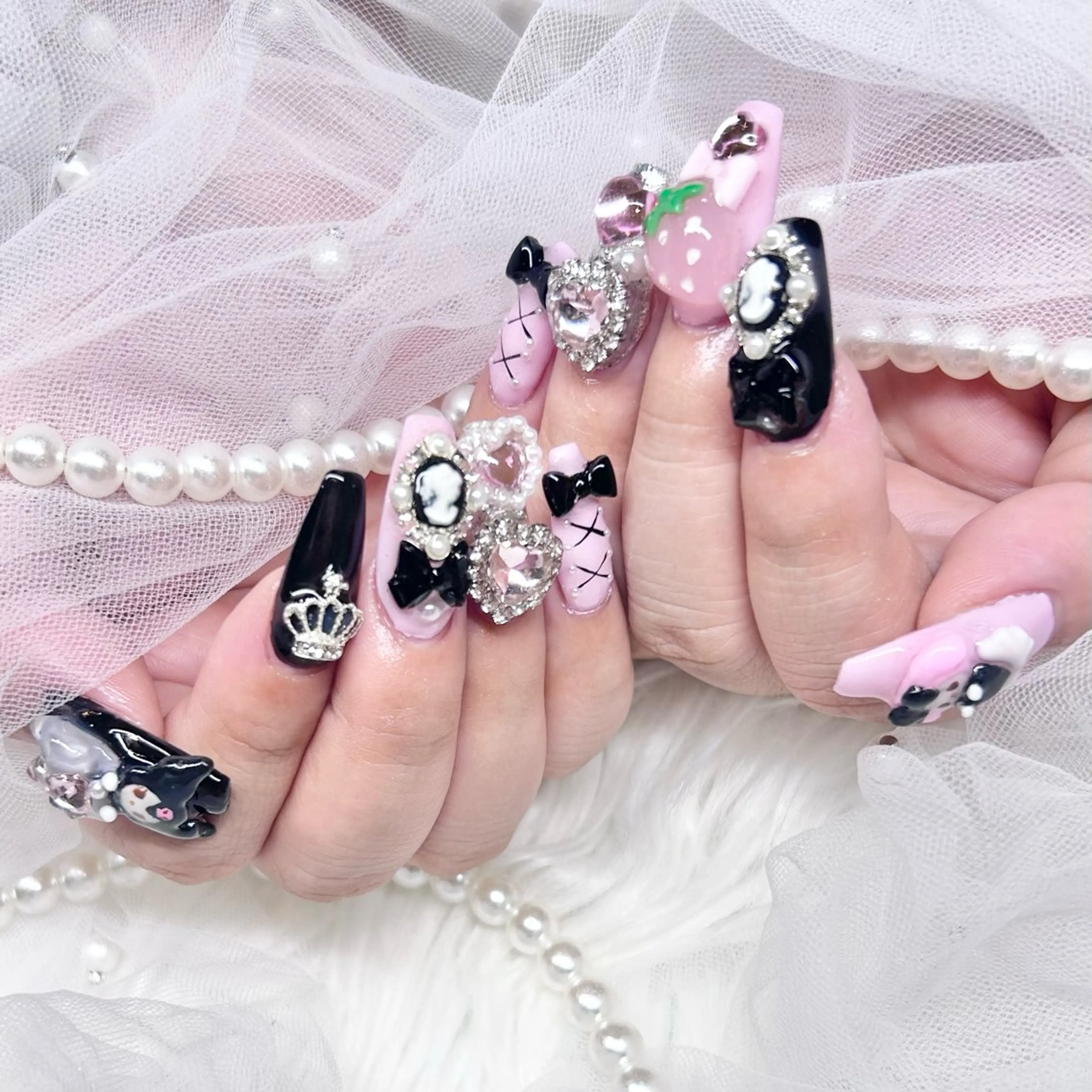 ネイル ハンドネイル Lumo所属・めろち ちゃんのネイルデザイン