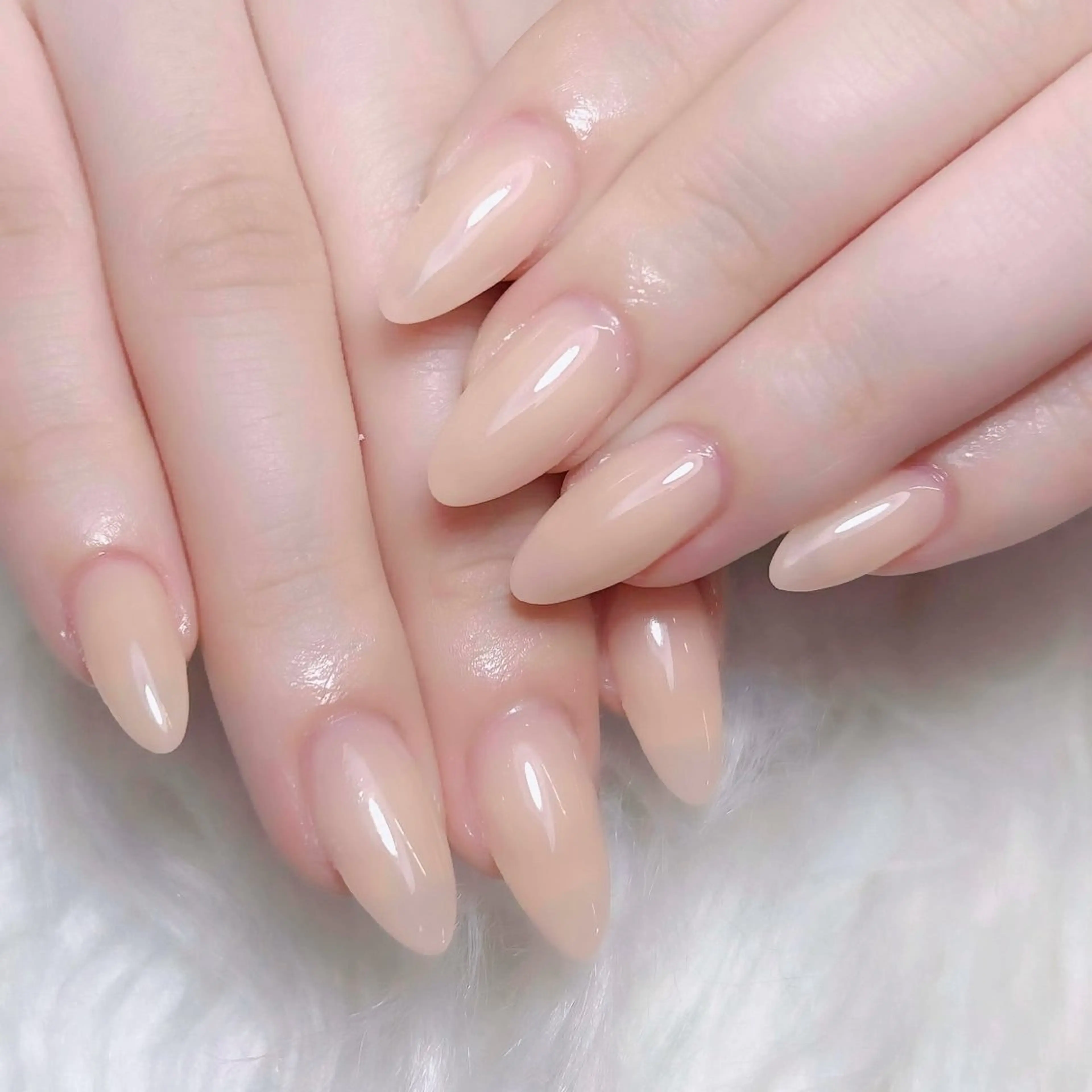 ネイル オーロラネイル チークネイル フットネイル フレンチネイル 韓国ネイル ハンドネイル Lumi Nailのネイルデザイン