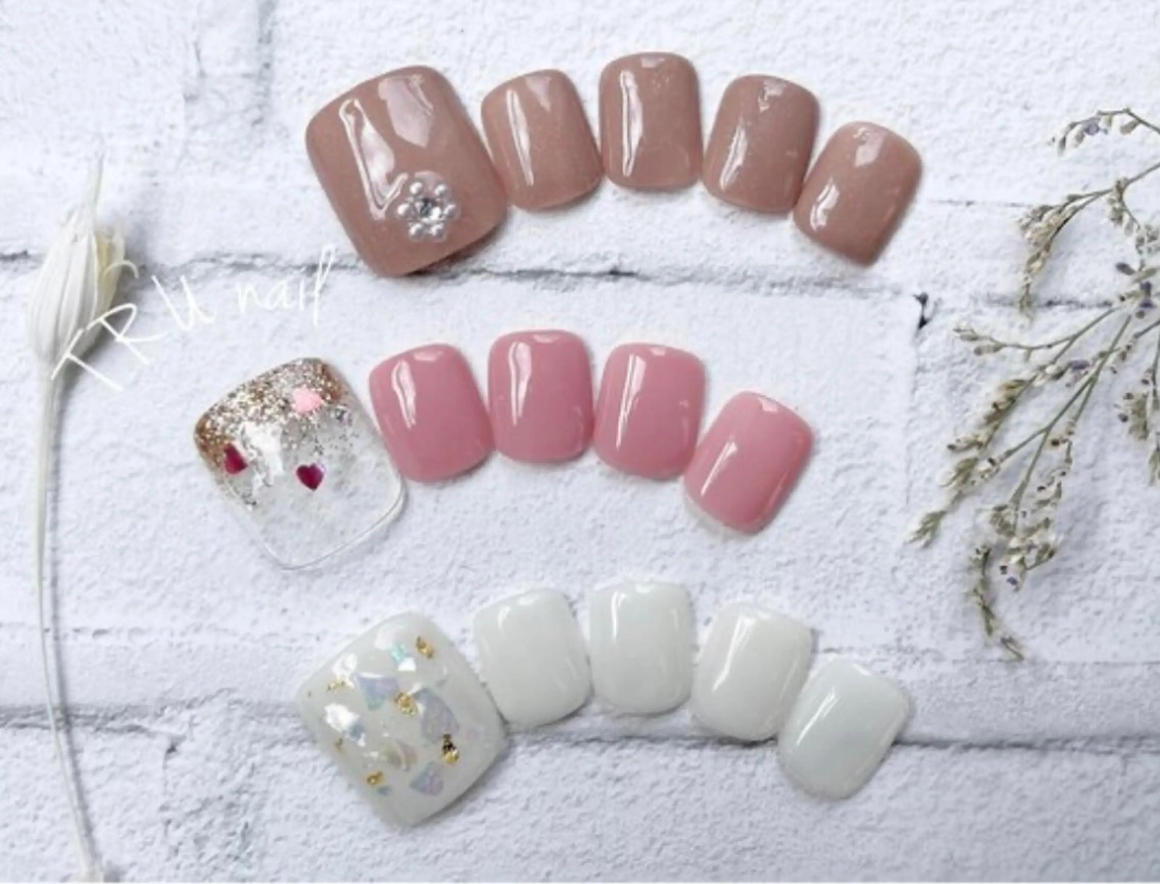 ネイル 萩原 里奈のネイルデザイン