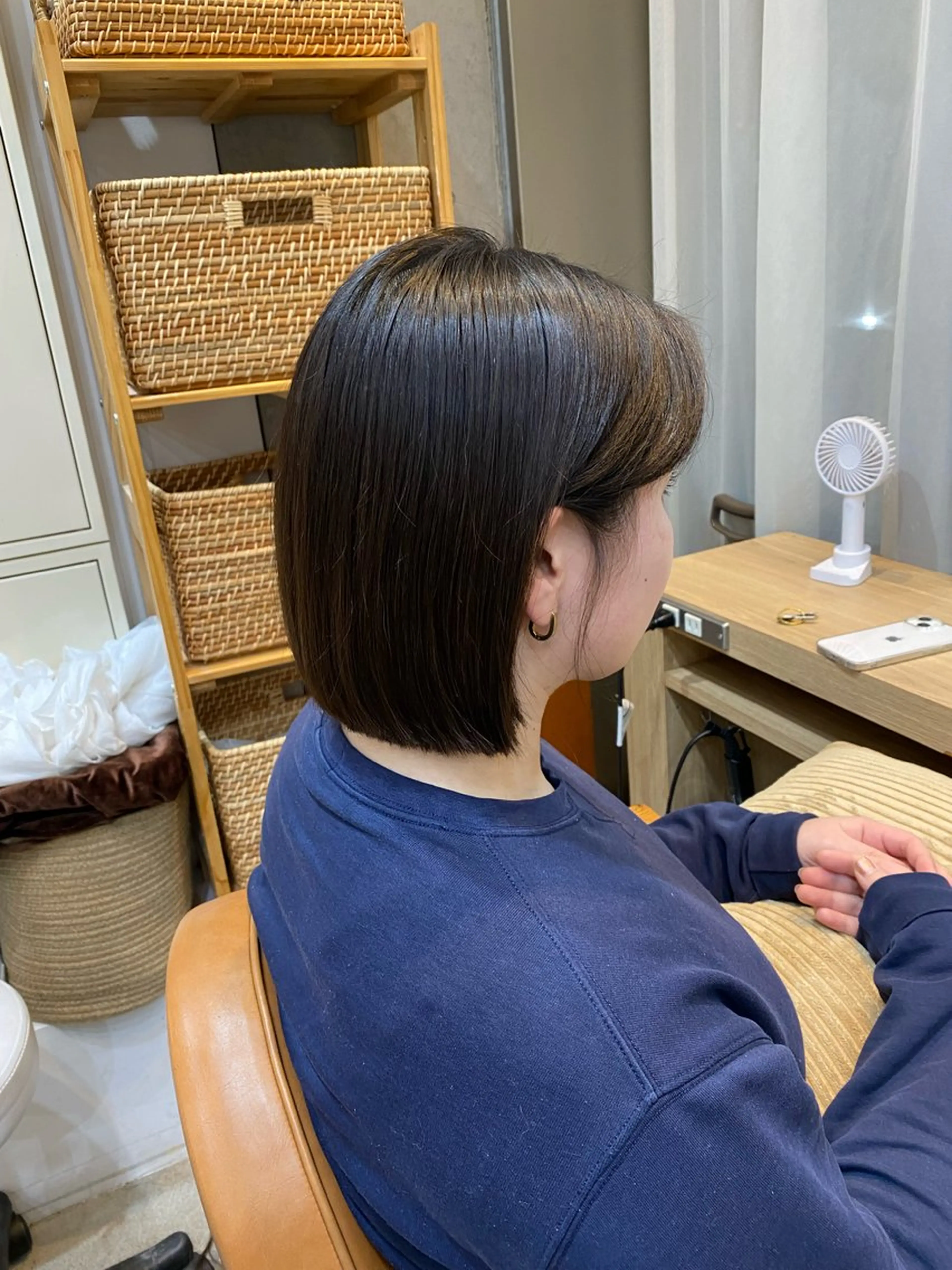 ショート カラー ヘアアレンジ 🫧 Manaka🫧のヘアスタイル