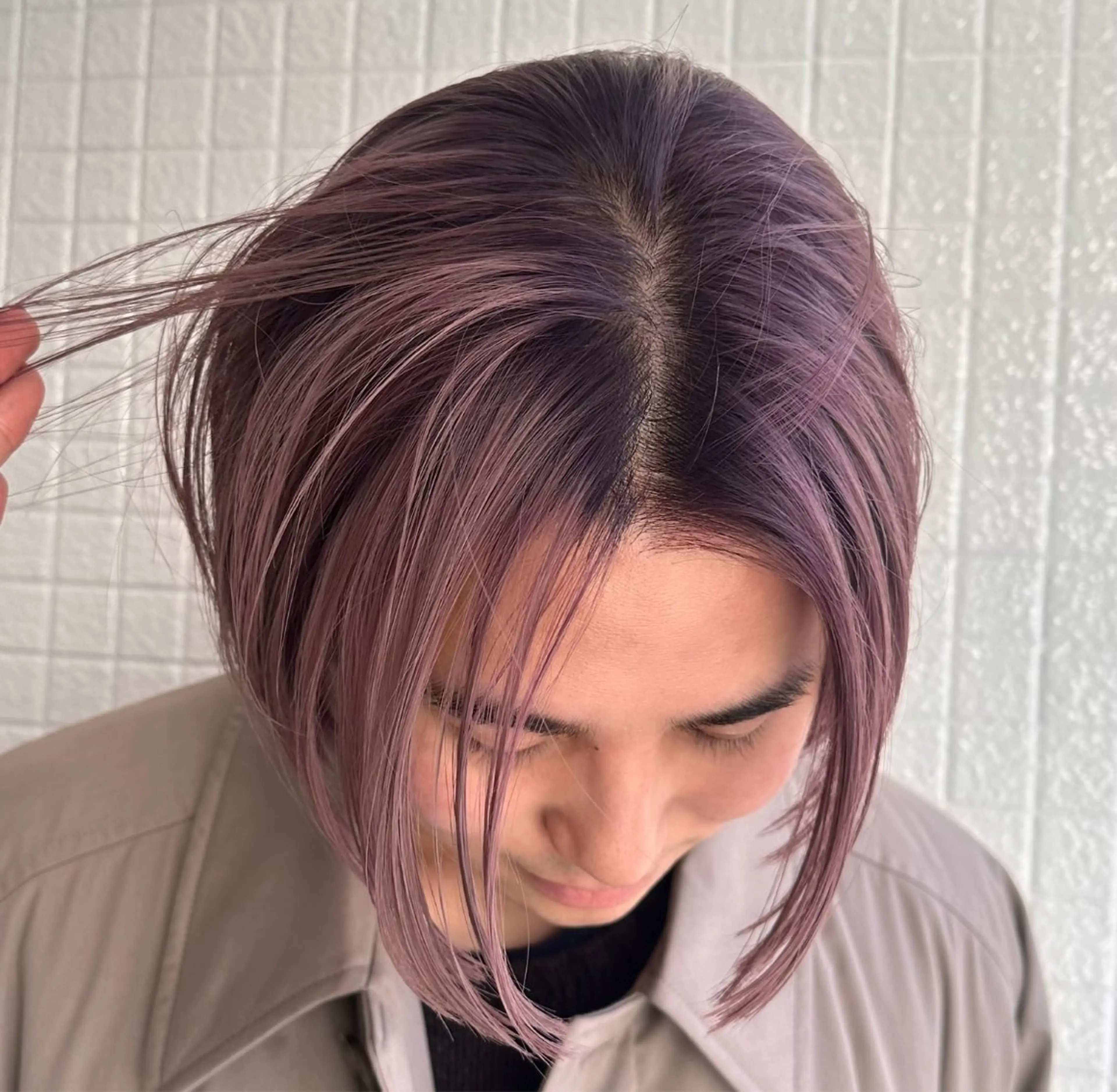 ショート カラー ヘアカラー 透明感ワンカラー/ AKARIのヘアスタイル