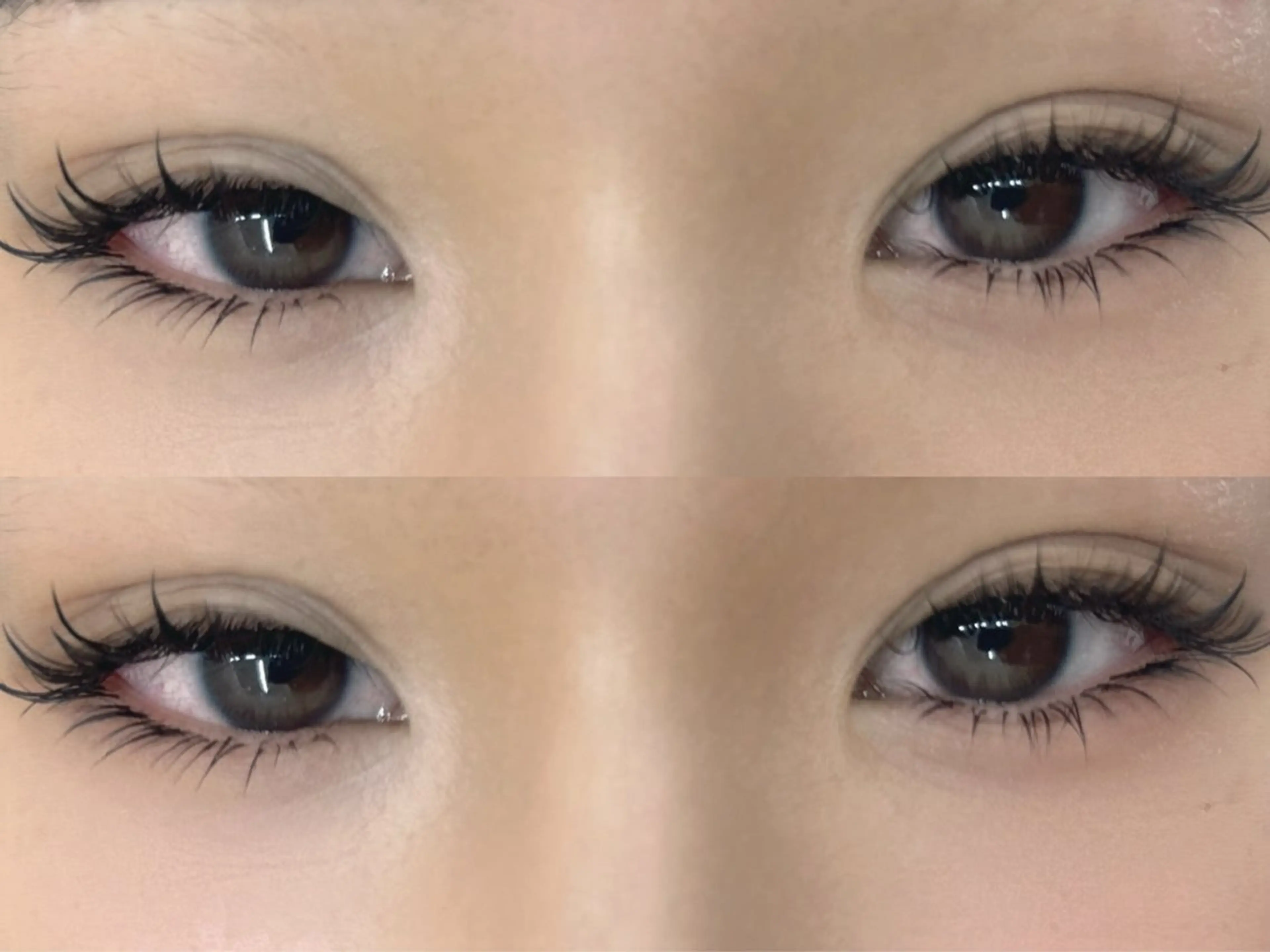 マツエク・マツパ 付け放題 バインドロック カラーマツエク フラットラッシュ 韓国風マツエク W Salon アイラッシュのマツエク・マツパデザイン