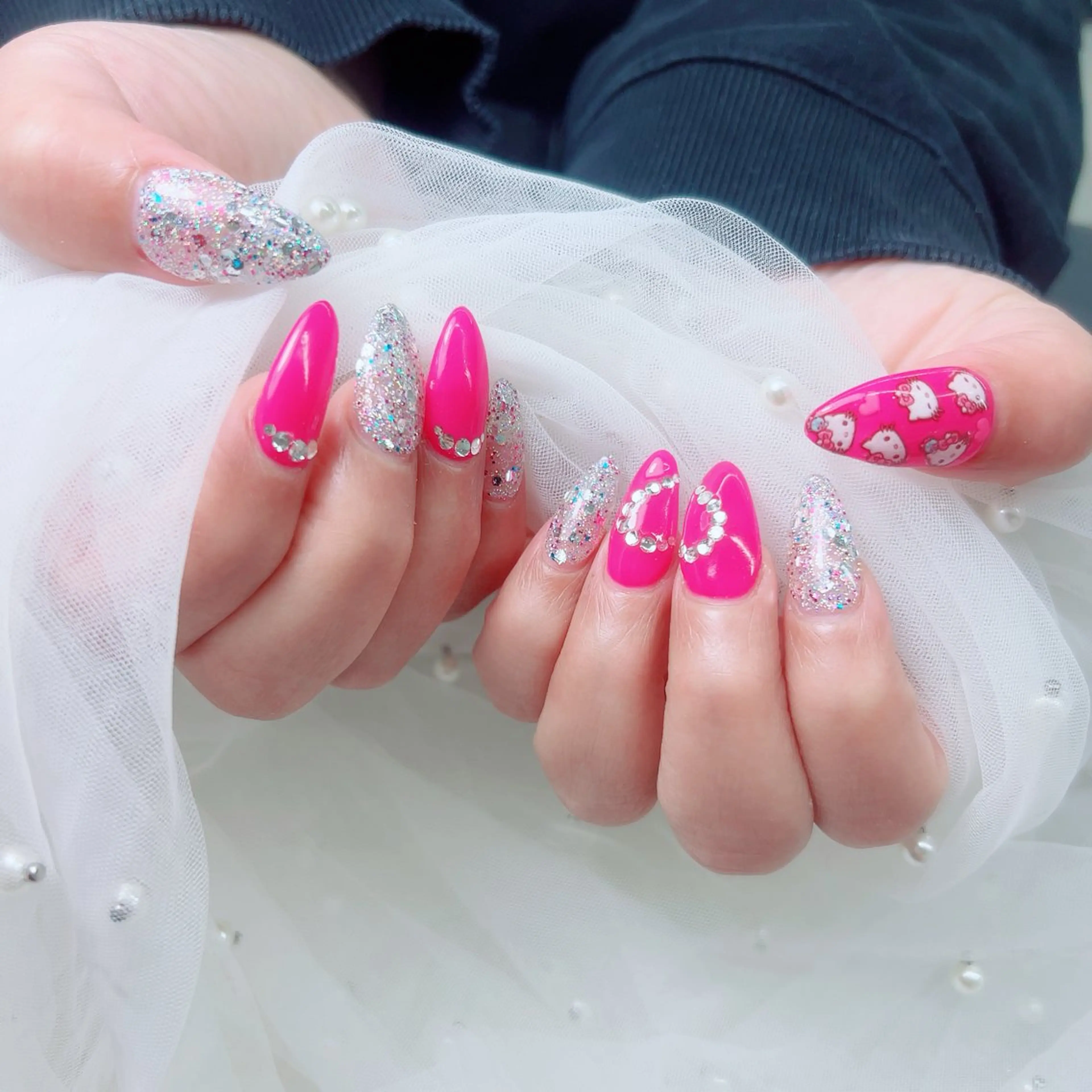 セミロング ハンドネイル artnailgallery所属・gallery Yumiのネイルデザイン