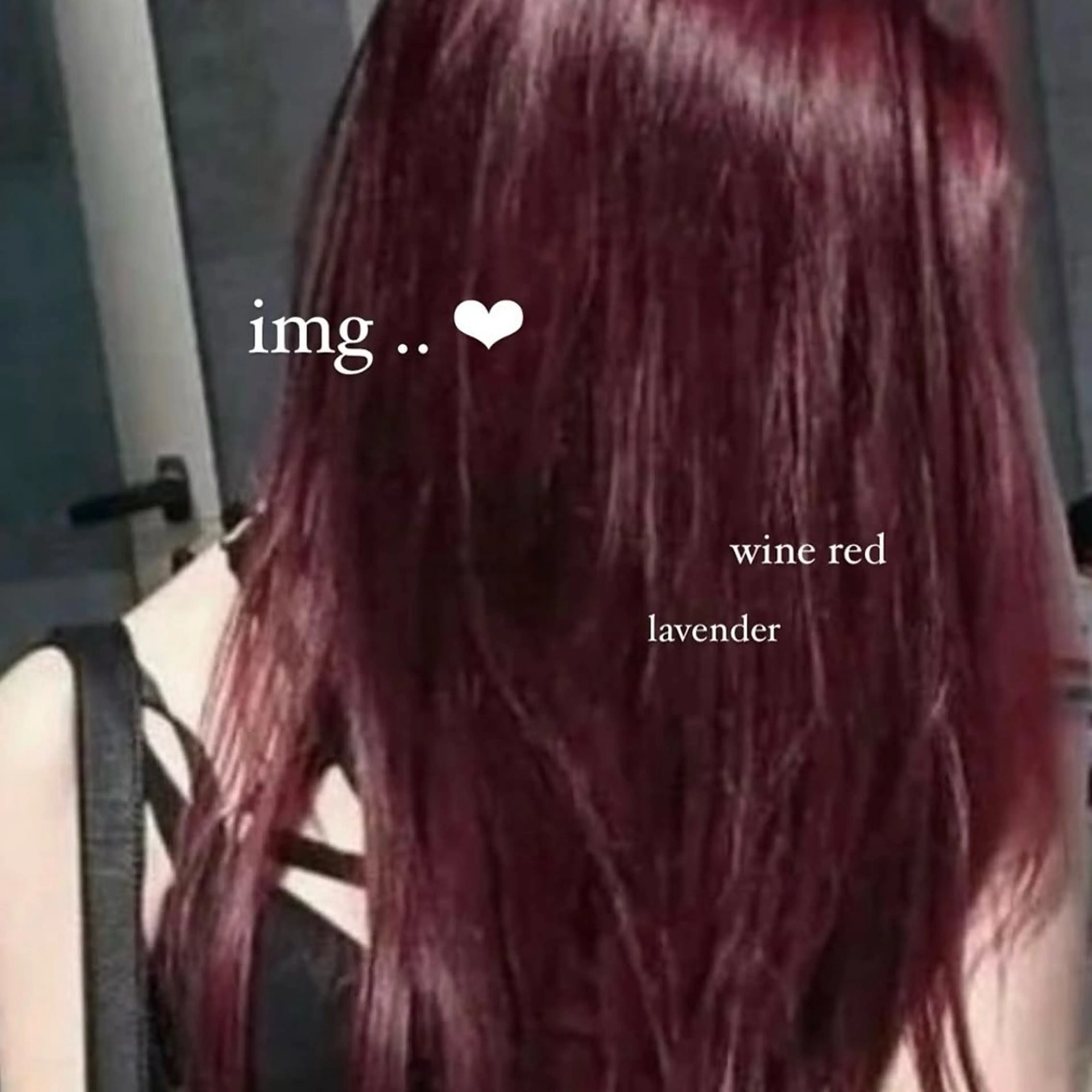 セミロング カラー モテ艶韓国ヘア 🤍りんのヘアスタイル