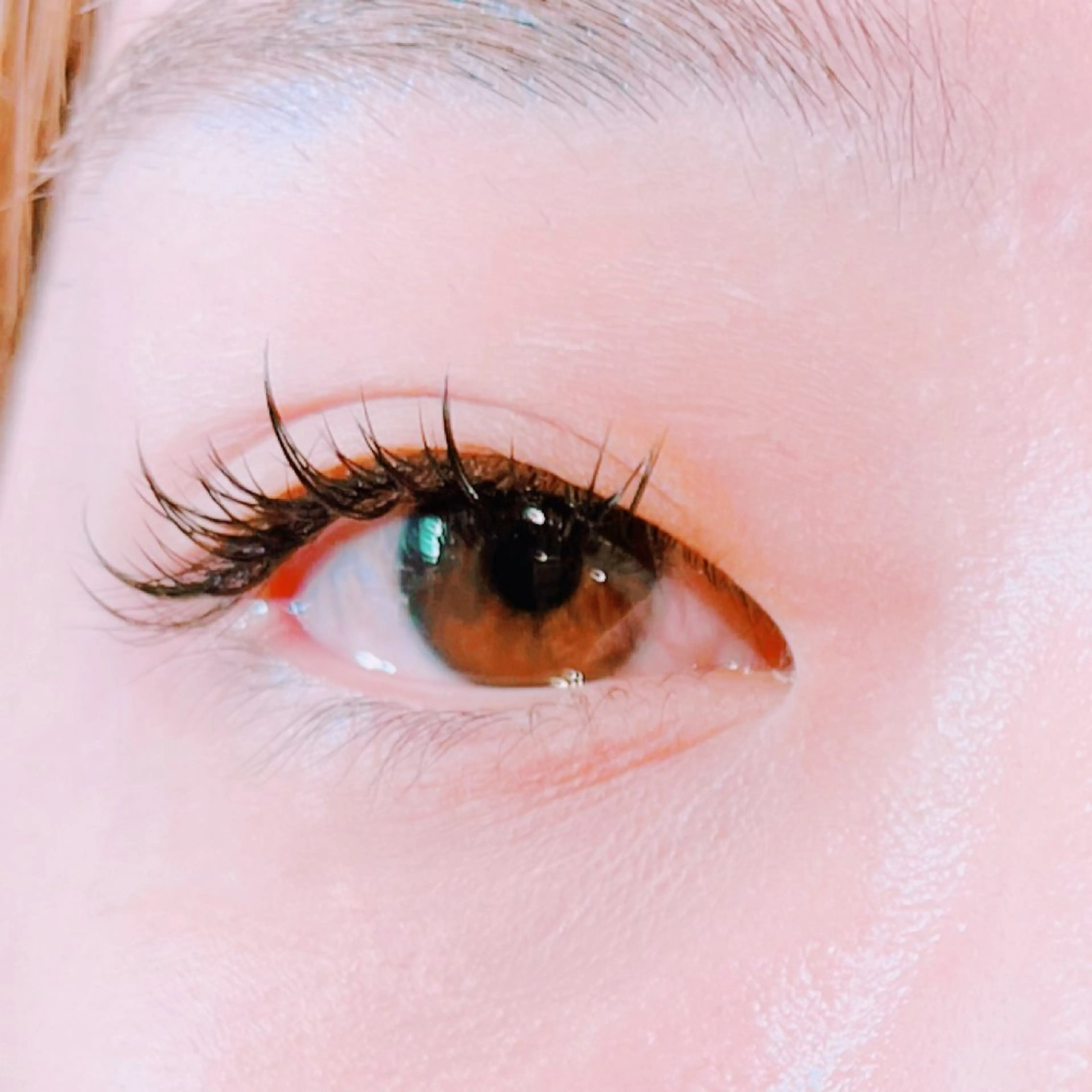 大人気❣️束感仕上げ✨🇨🇳網紅💛 wǎng hóng💫ワンホンエクステ🧡の写真