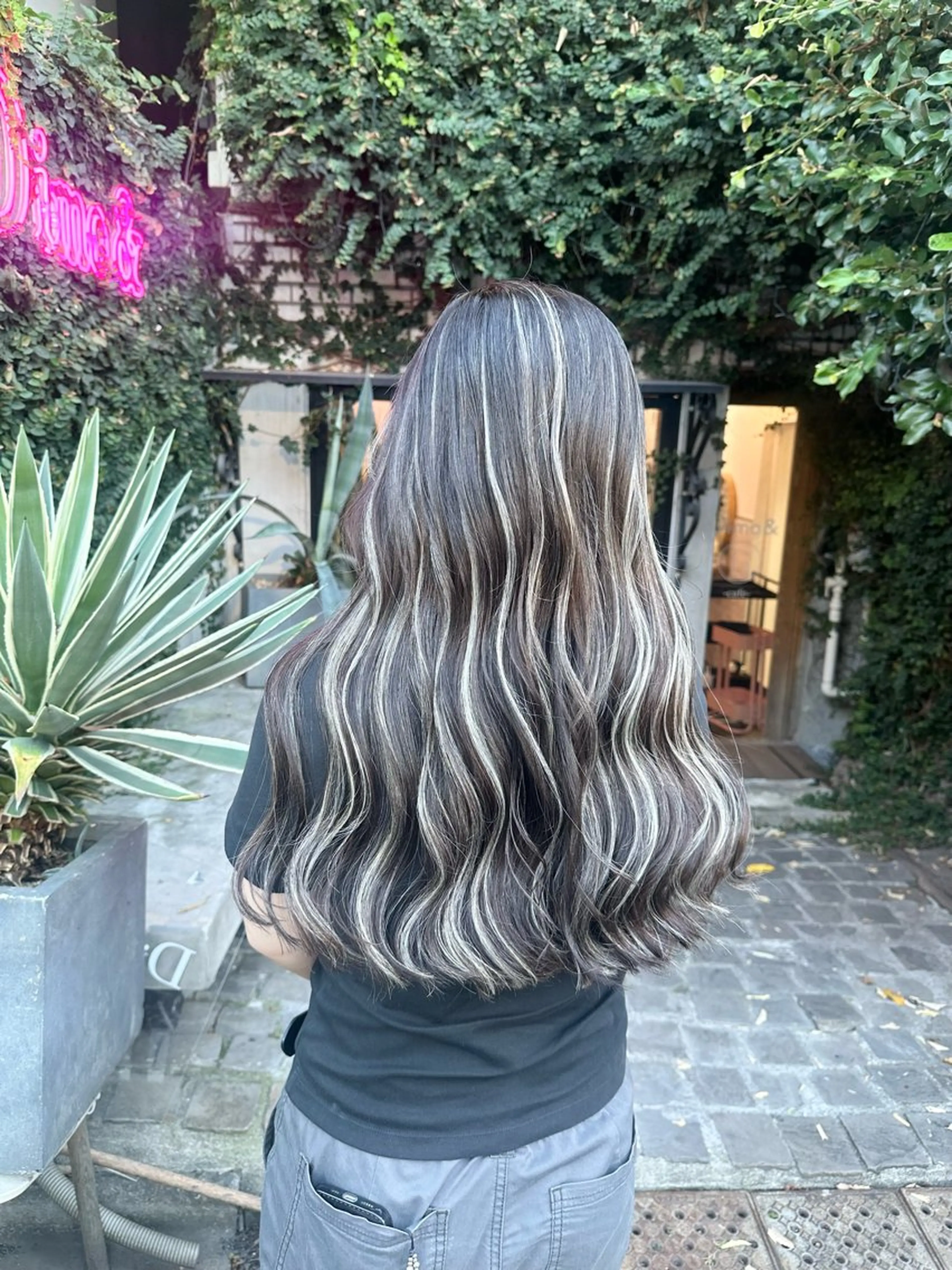 ロング Dimo＆所属・ハイライトカラー /ダイスケのヘアスタイル