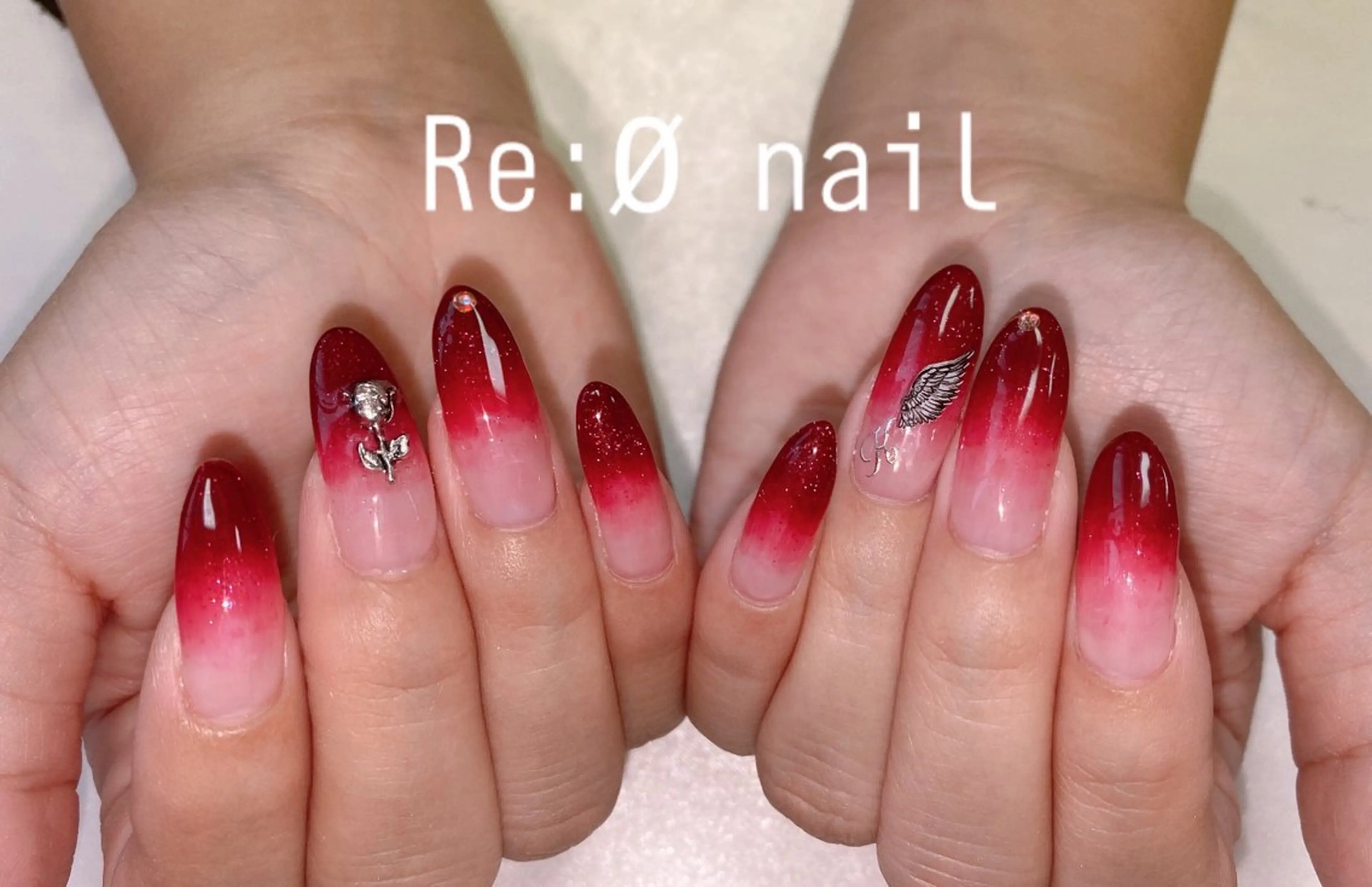ネイル ボルドー ハンドネイル Re:Ø nail 🩵TSUJIのネイルデザイン