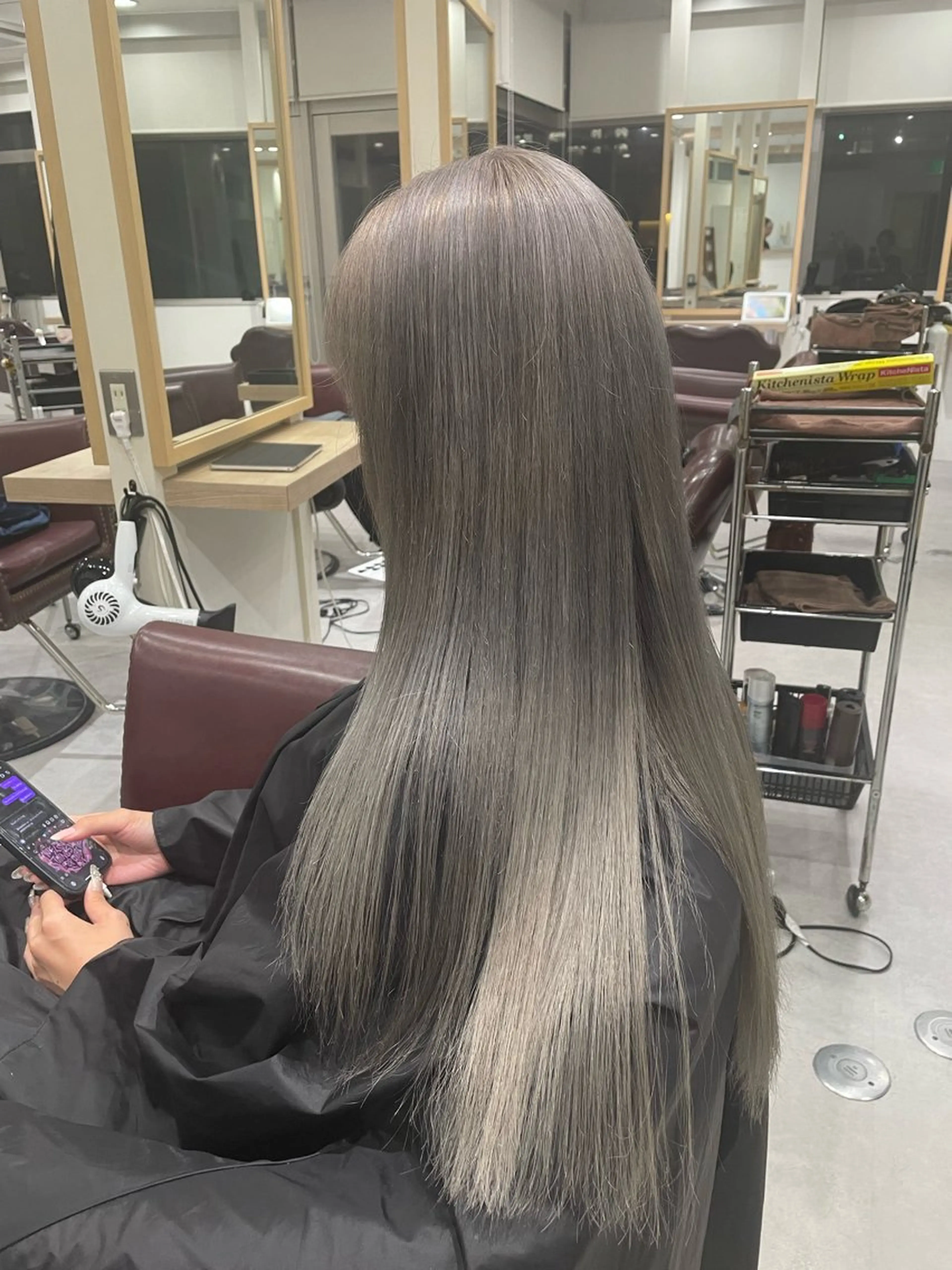 ロング カラー GO TODAY所属・清水 保博のヘアスタイル