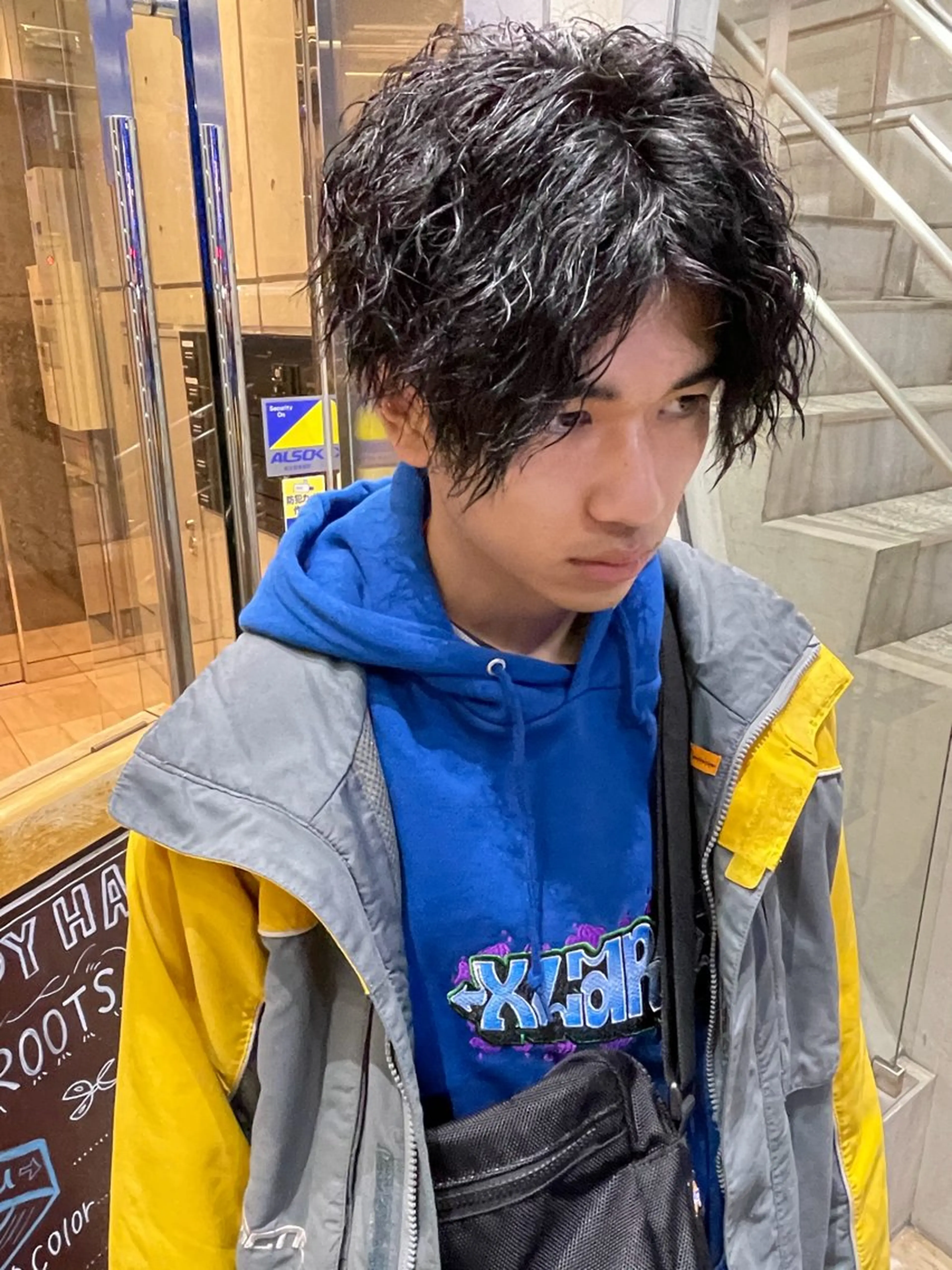 ショート パーマ メンズ パーマ特化 motooのヘアスタイル