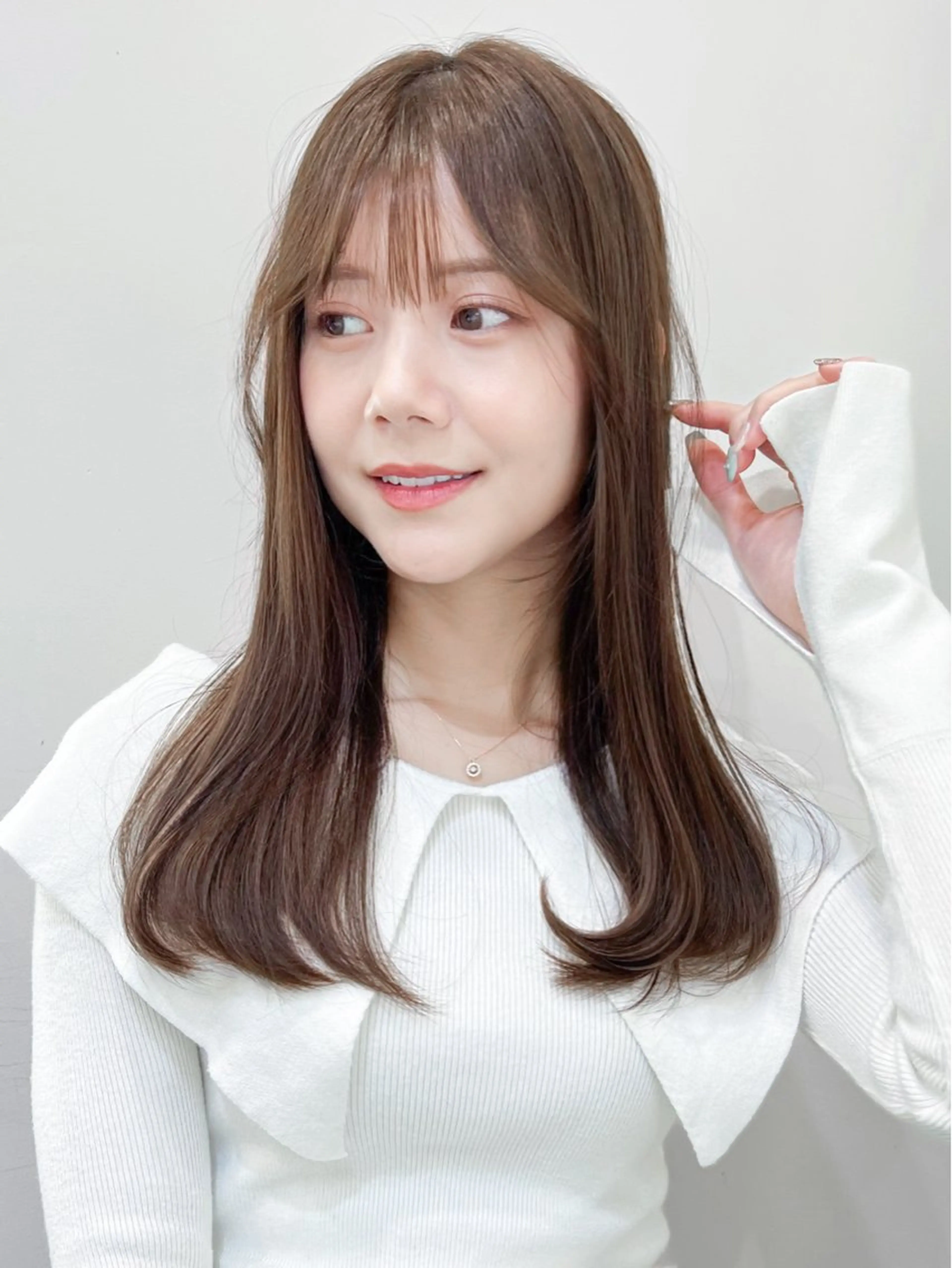 セミロング カラー バレイヤージュ ブリーチ ケアブリーチ ダブルカラー ハイライトカラー ヘアカラー トリートメント ✨髪質改善特化✨ kyousukeのヘアスタイル