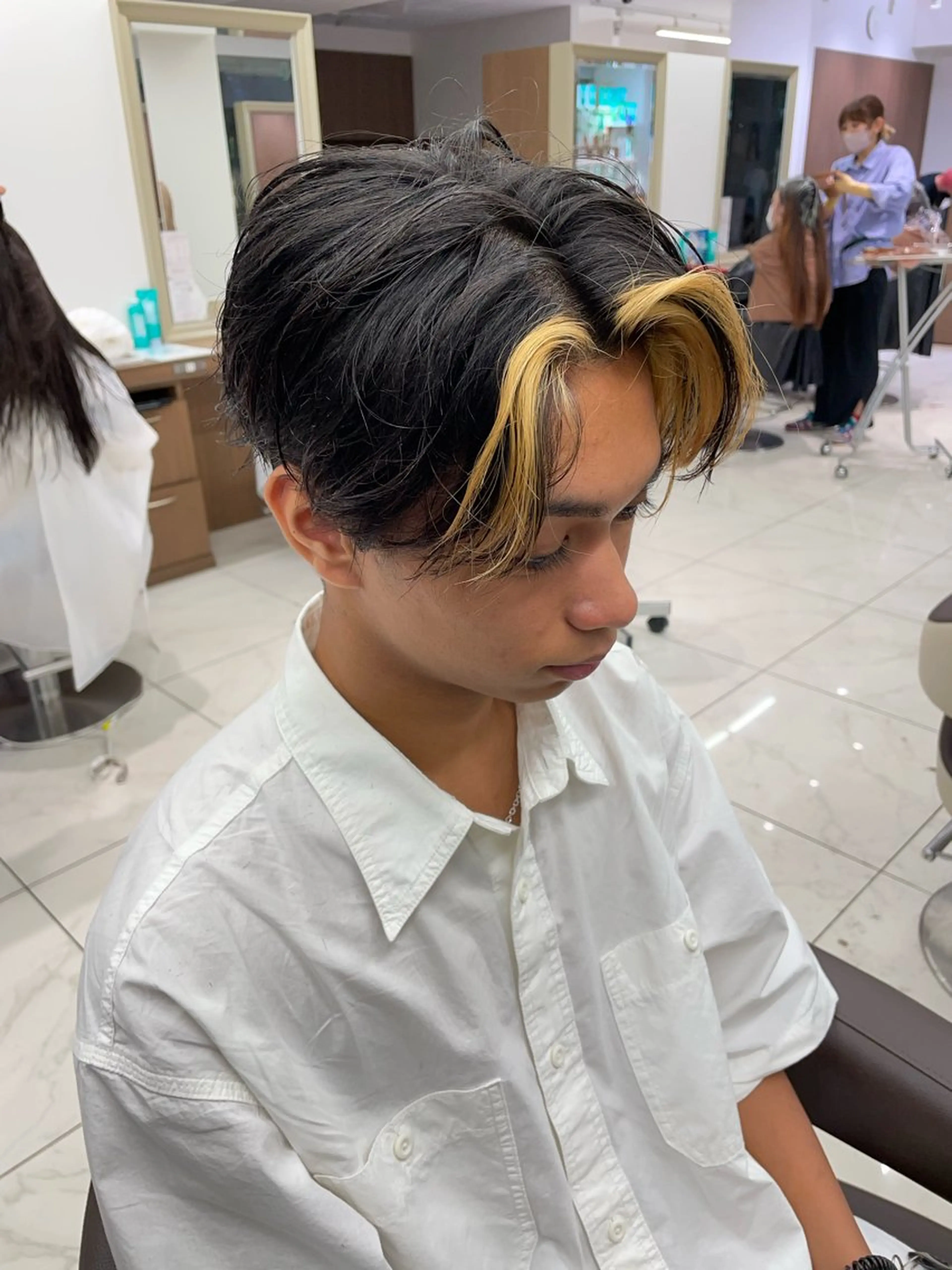 ショート カラー メンズ ♠️メンズ特化／ 社 由樹♠️のヘアスタイル