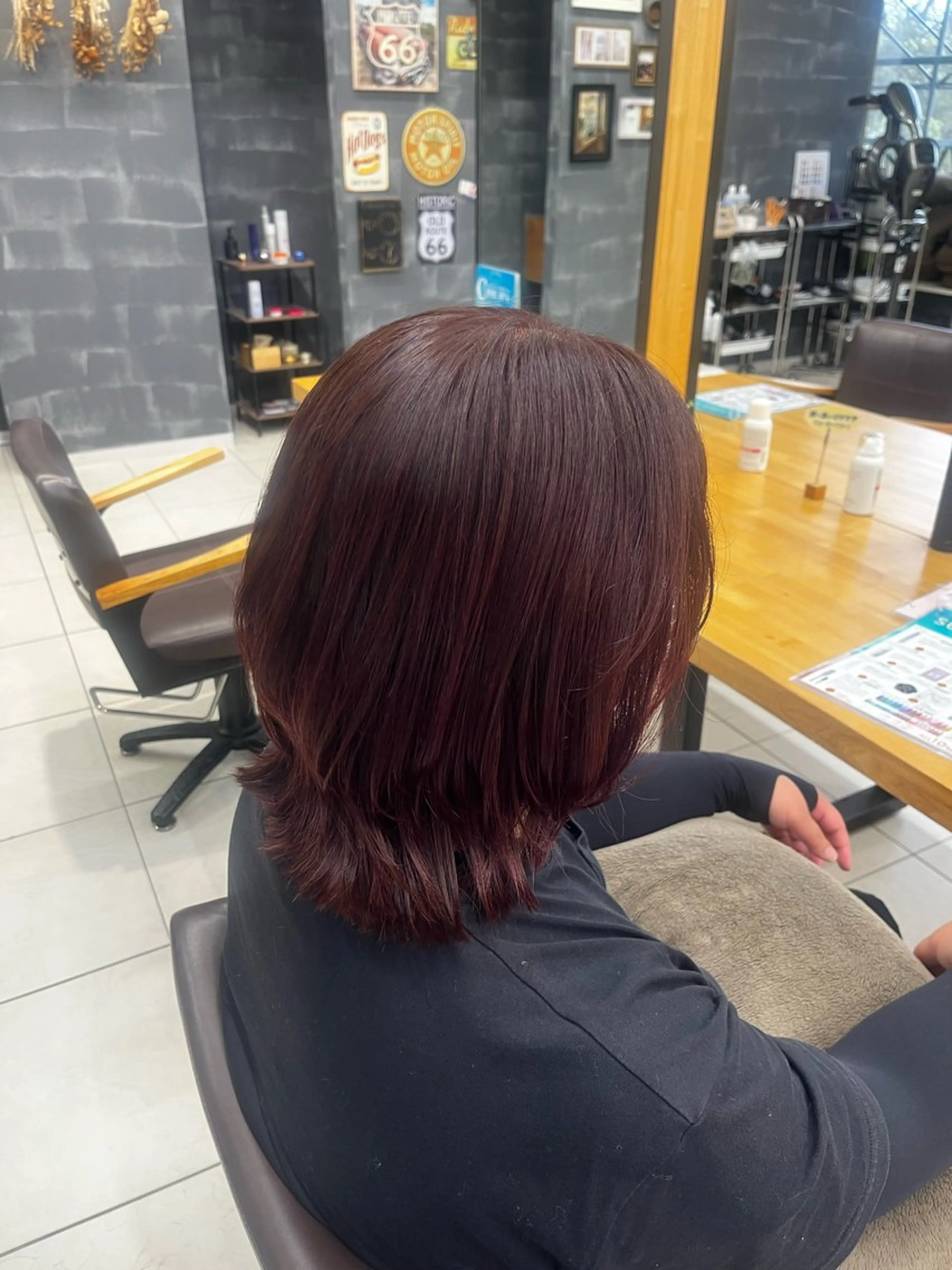 カットモデルの写真