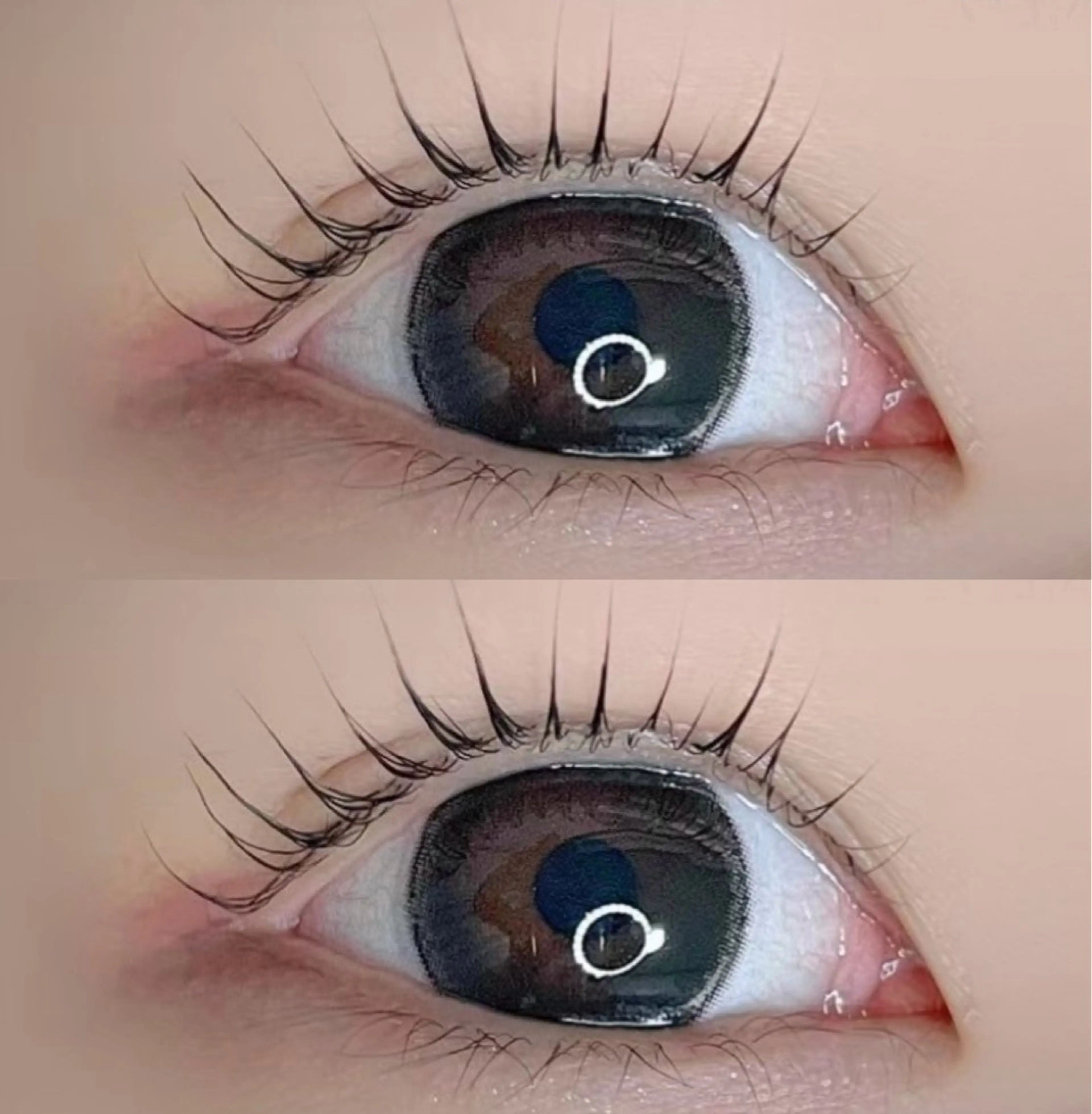 マツエク・マツパ eve🐰束間まつ毛 /透明感カラーのヘアスタイル