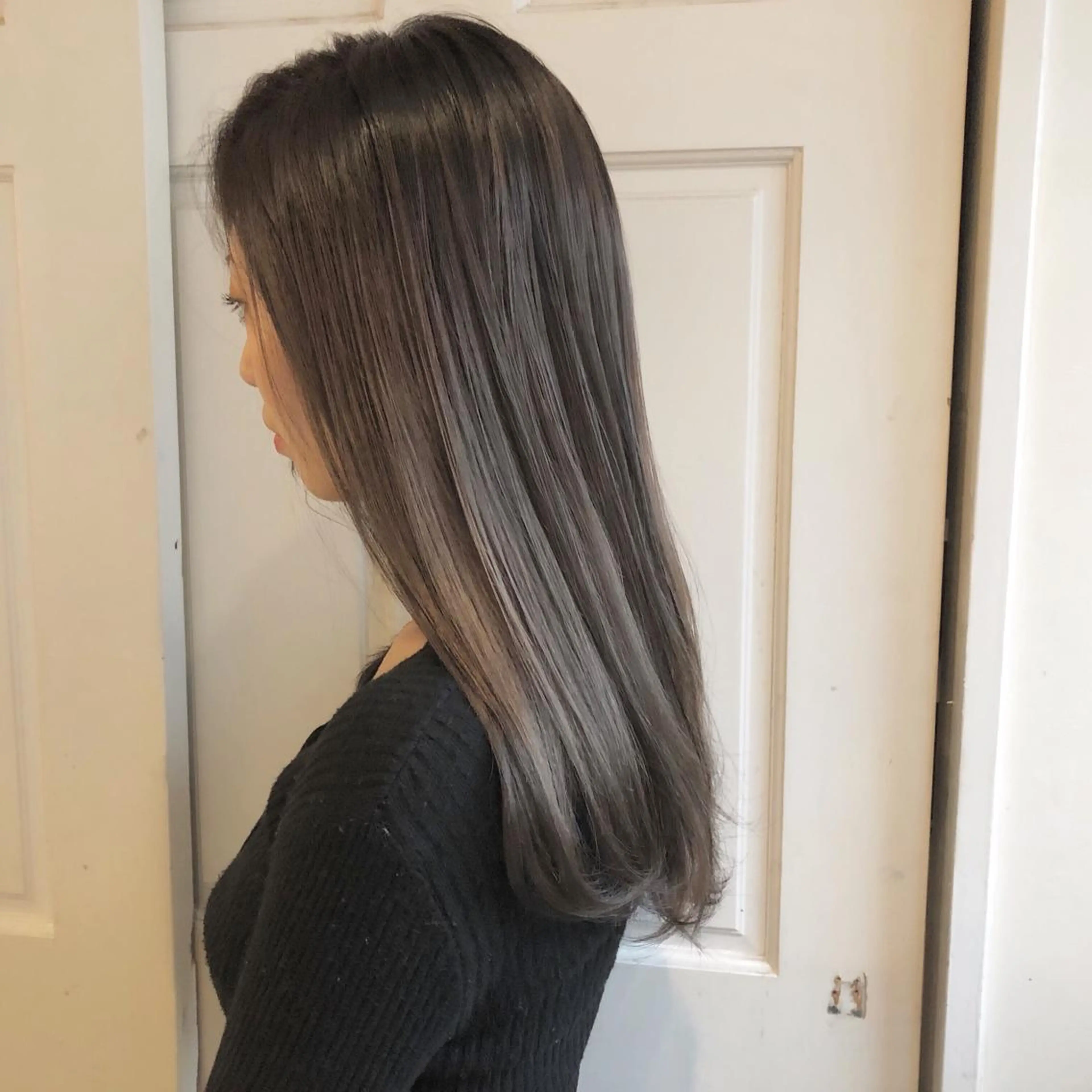 セミロング 🌸ハイトーン 新田　廉 🌸のヘアスタイル