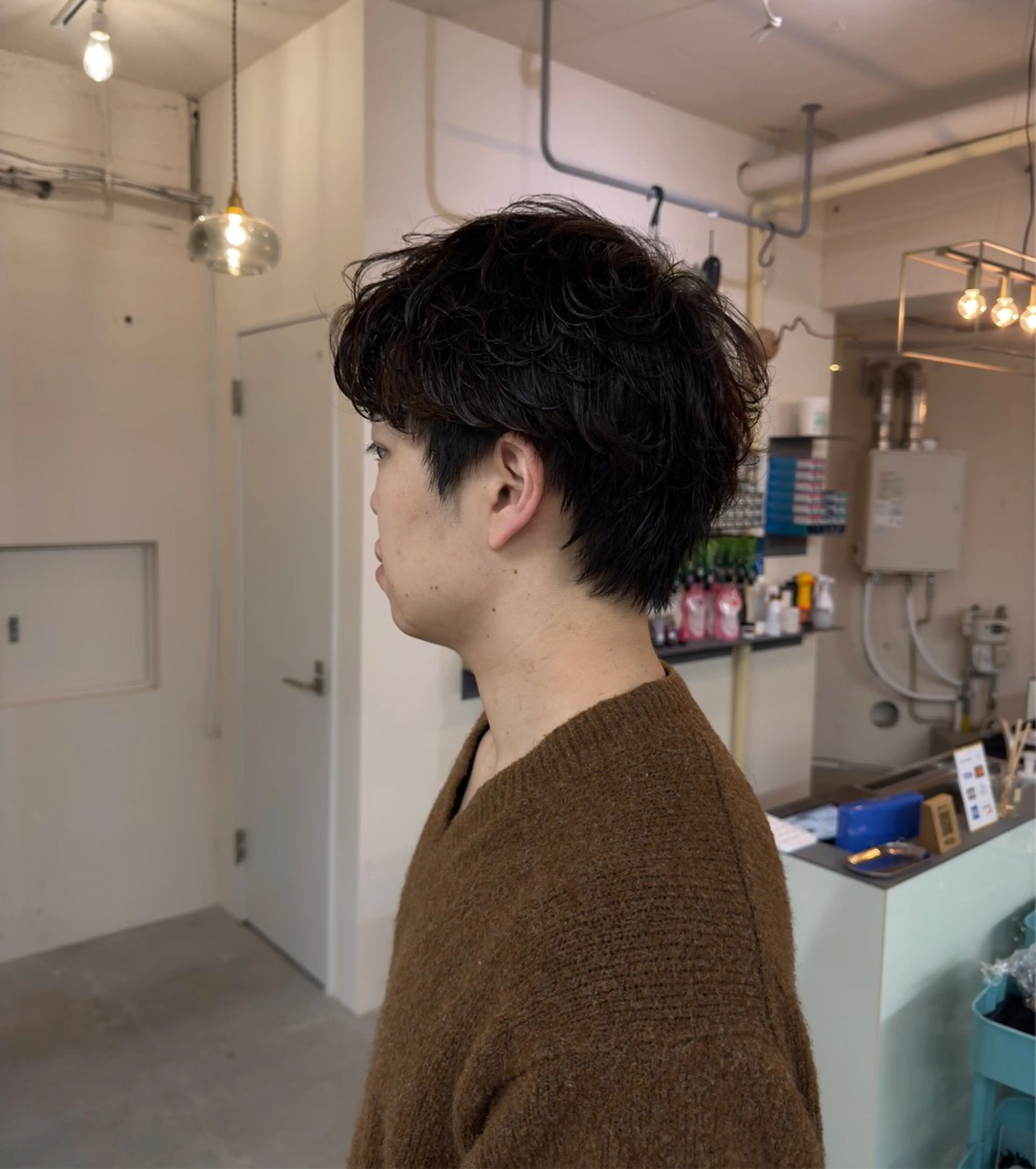 ショート メンズ メンズパーマ pino.【ピノ】所属・pino代表ナガタ ユースケ/荻窪美容室のヘアスタイル