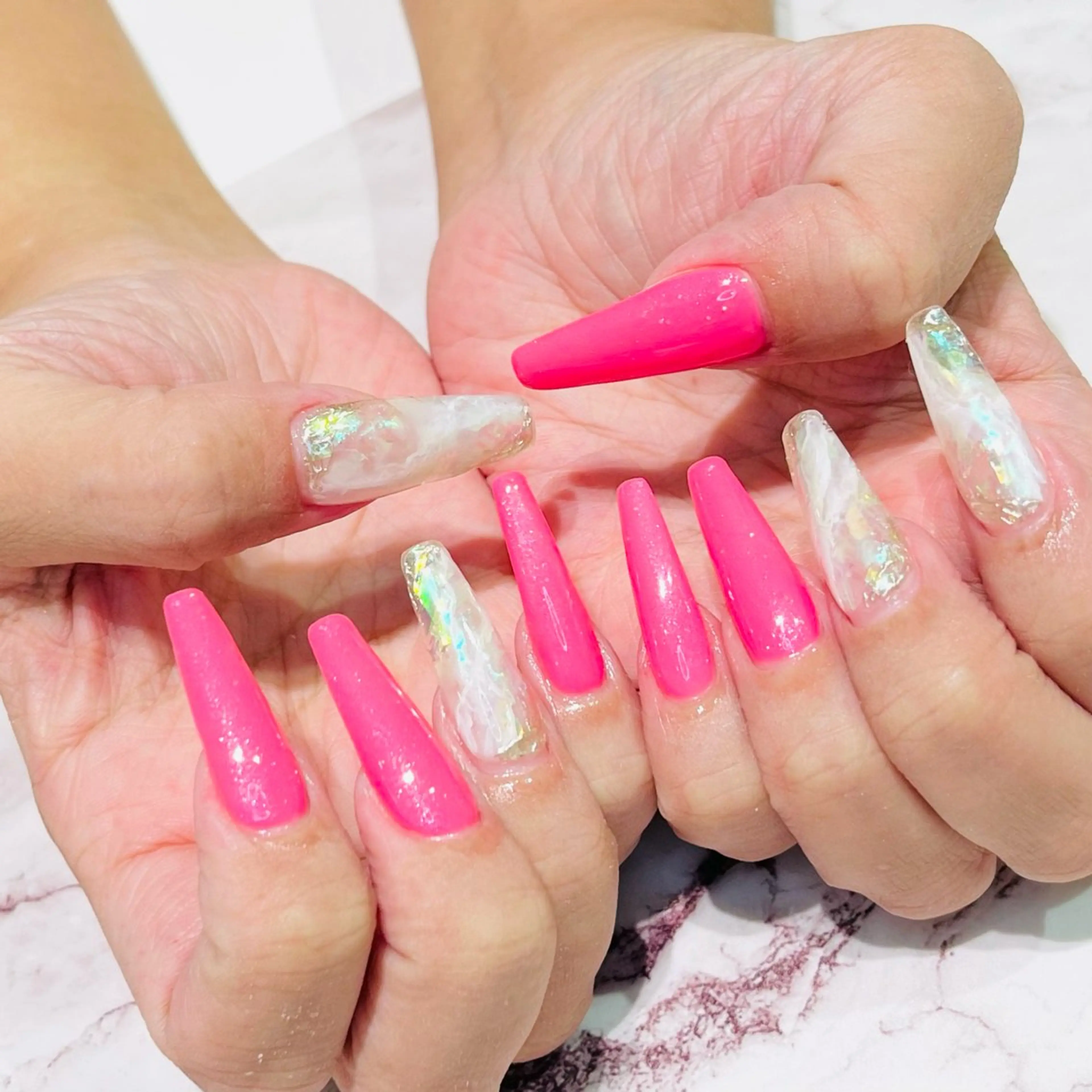 ネイル ハンドネイル Hair removal & Beauty salon Produce by Lucia所属・nail salon Luciaのネイルデザイン