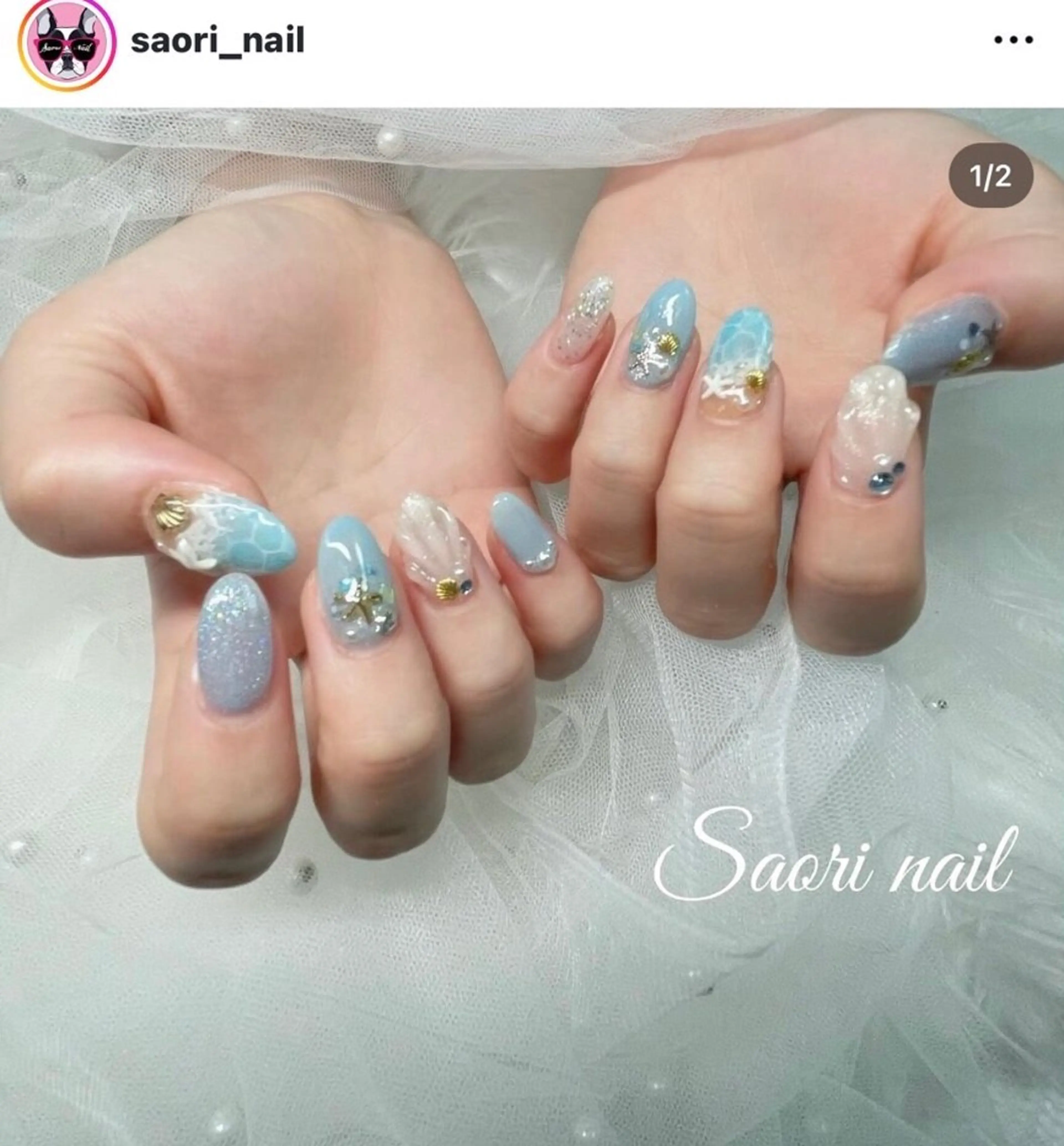ネイル 長さだし特化サロン SAORINAILのネイルデザイン