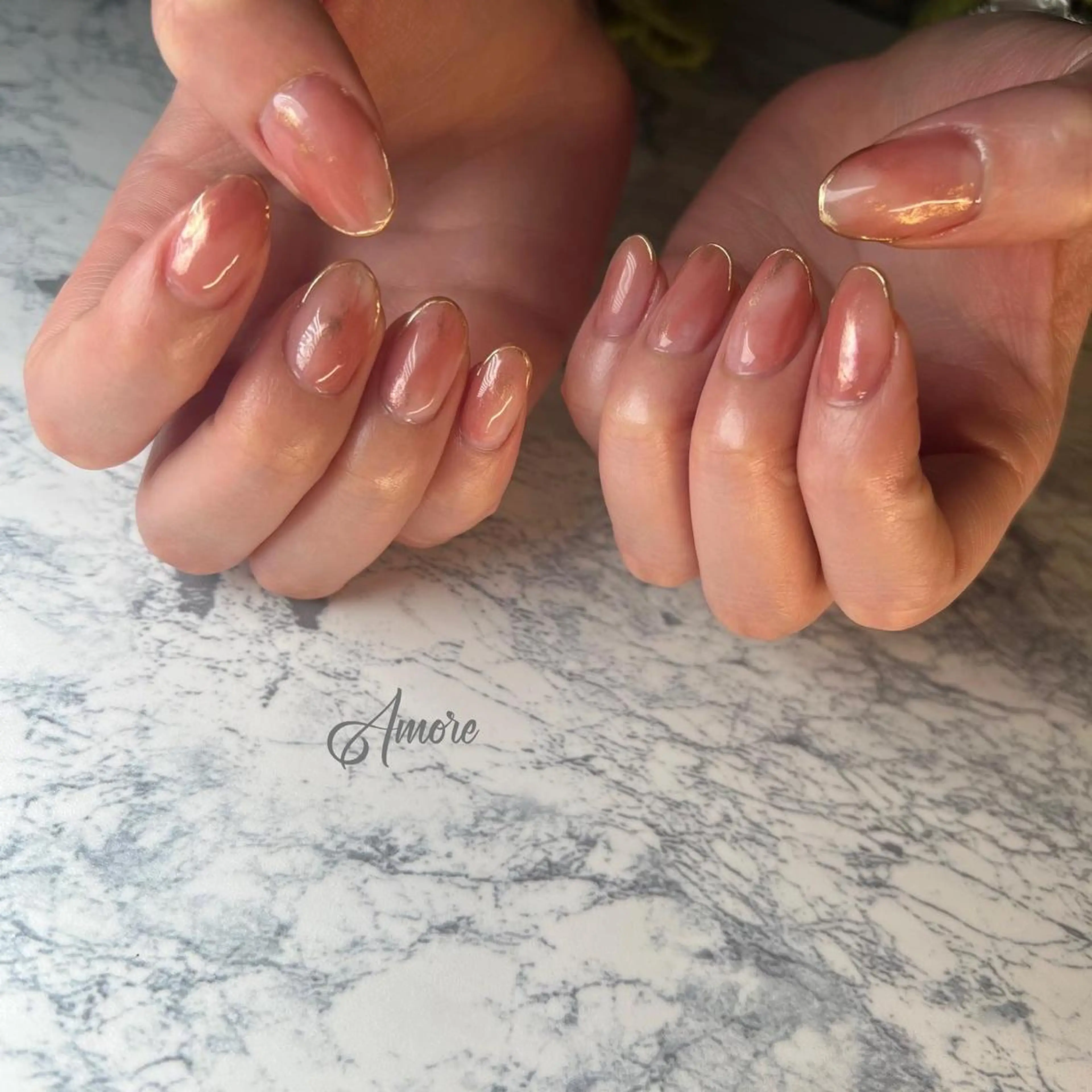 ネイル ジェルネイル 氷ネイル・うるうるネイル マグネットネイル ミラーネイル ニュアンスネイル You kyehwaのネイルデザイン